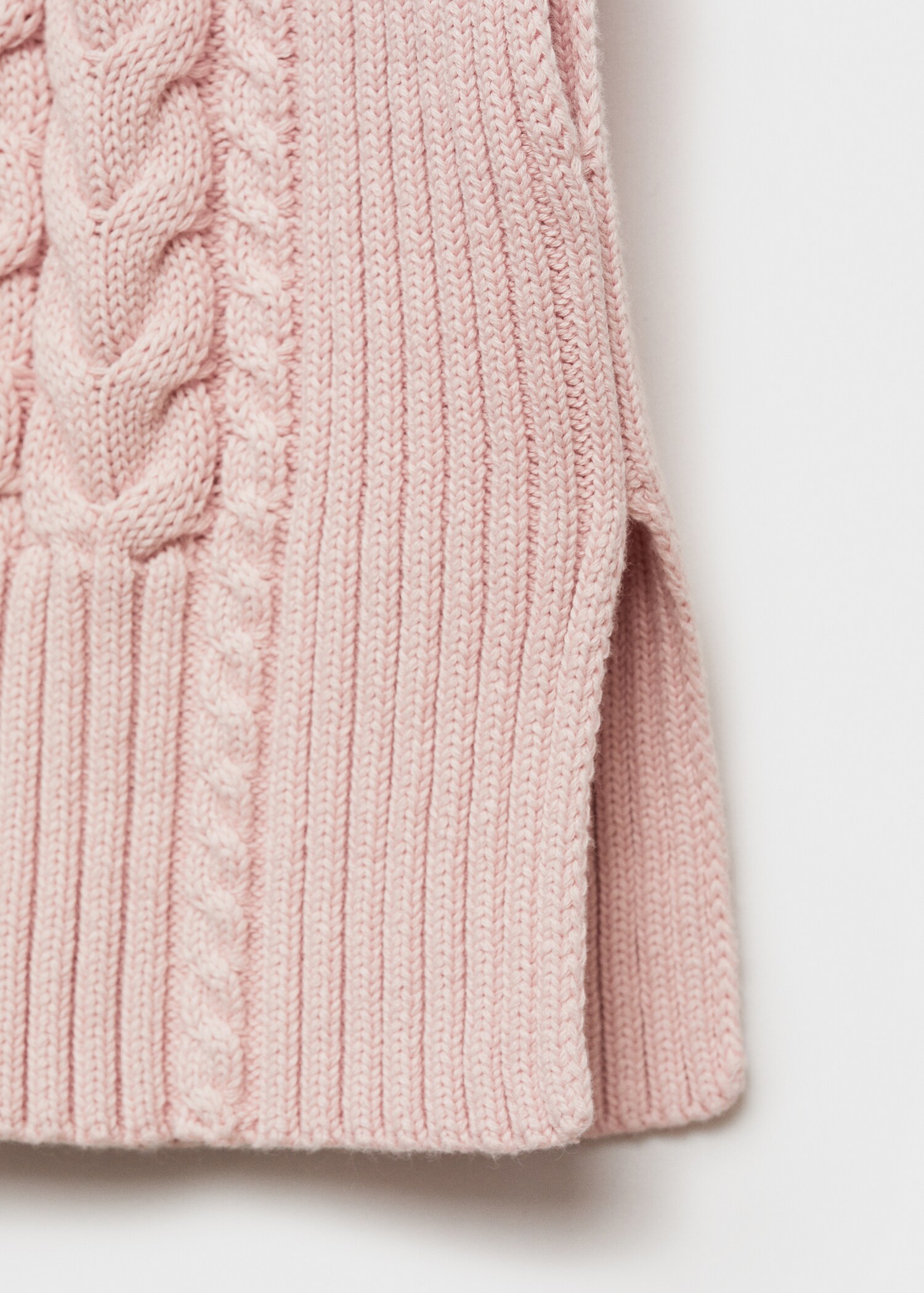 Braided-knit gilet - Details of the article 0
