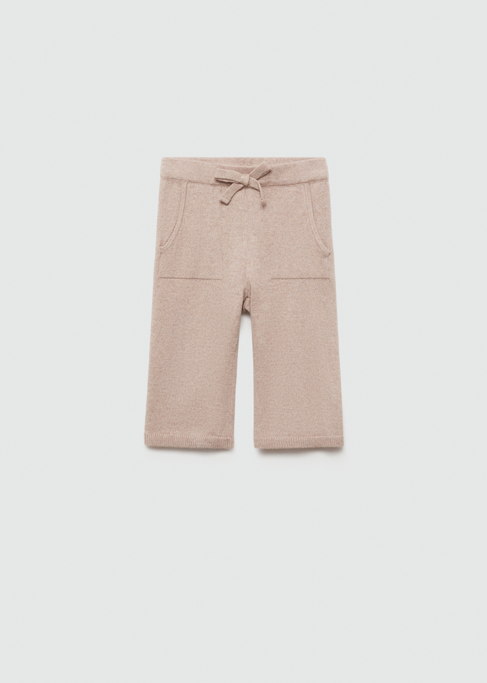 Úpletové kalhoty culottes - Zboží bez modelu, Písková. Ref: 77055152-00.