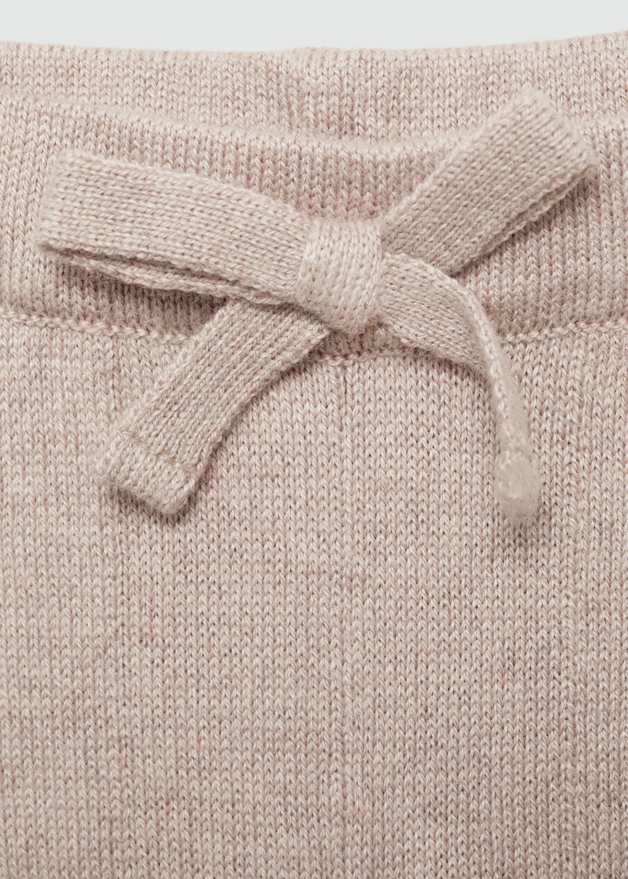 Úpletové kalhoty culottes - Detail zboží 8, Písková. Ref: 77055152-00.