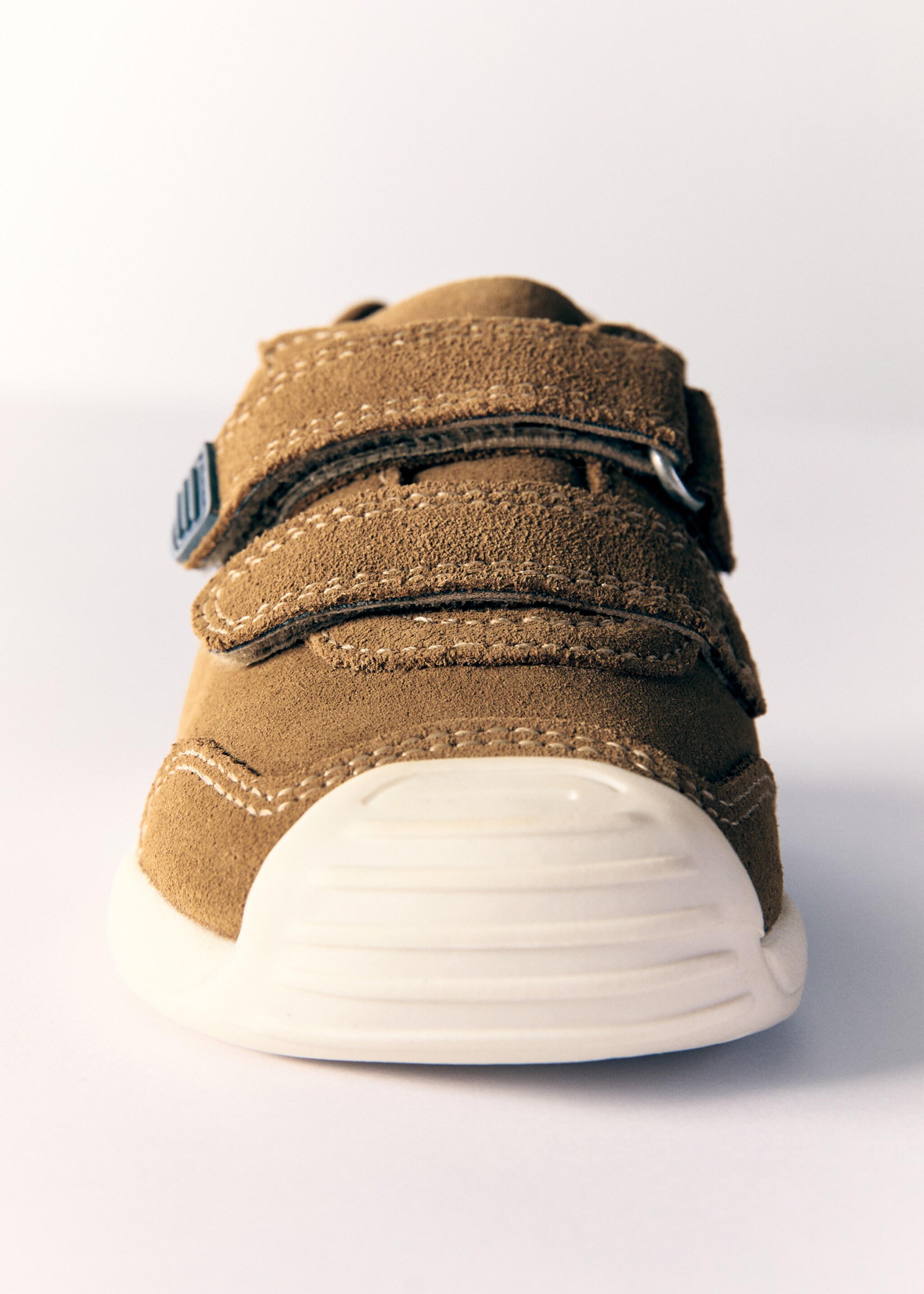 Biomecanics-Ledersneaker - Detail des Artikels 4, Mittelbraun. Ref: 77055153-00.