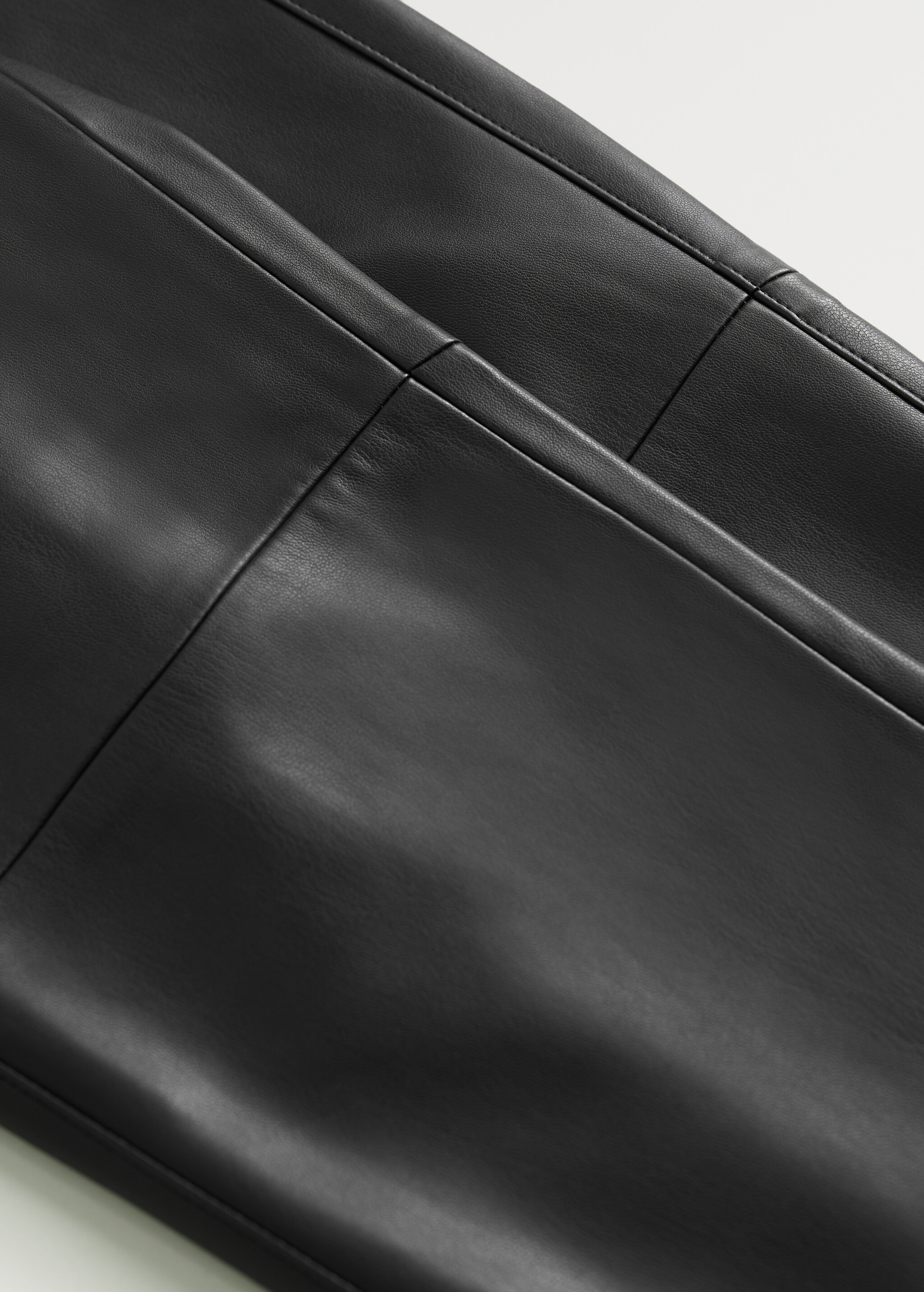 Úzké kalhoty koženého vzhledu - Detail zboží 8