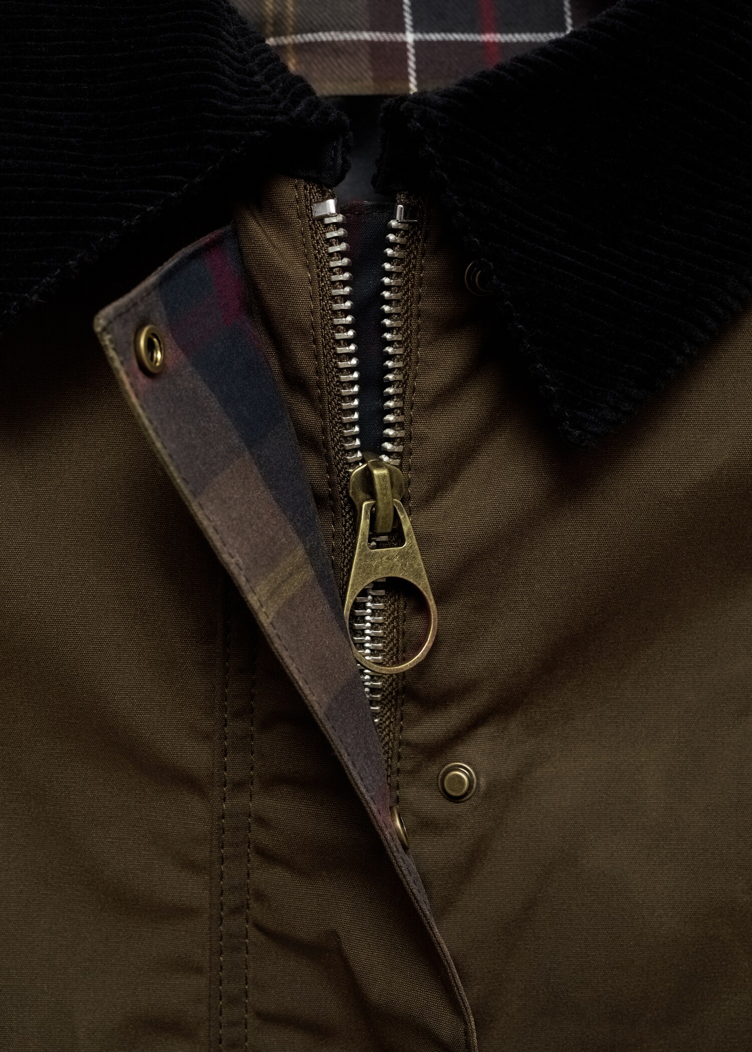 Korte parka met gecoate afwerking - Detail van het artikel 8