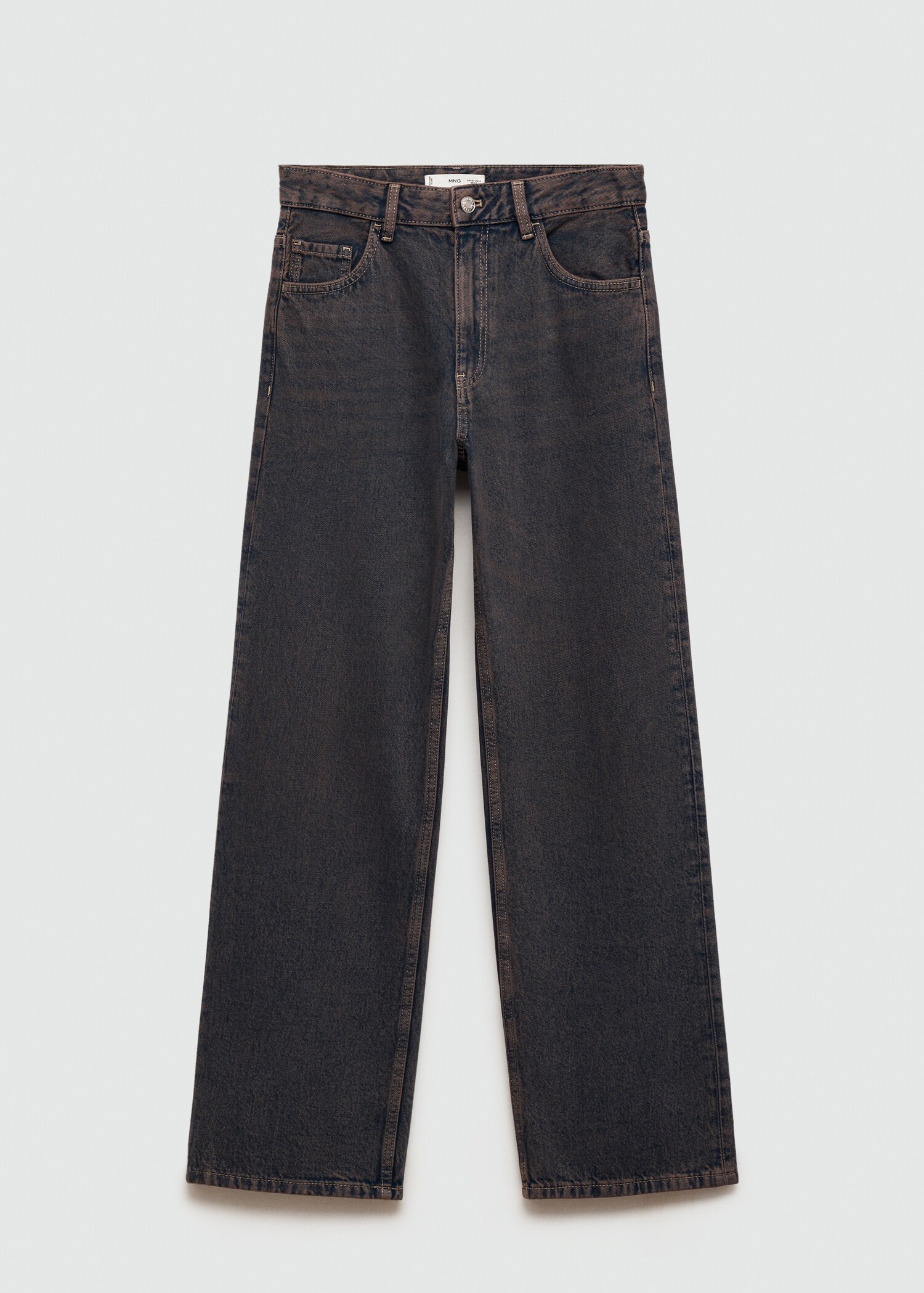 Miami medium-rise straight-fit jeans - Article without model