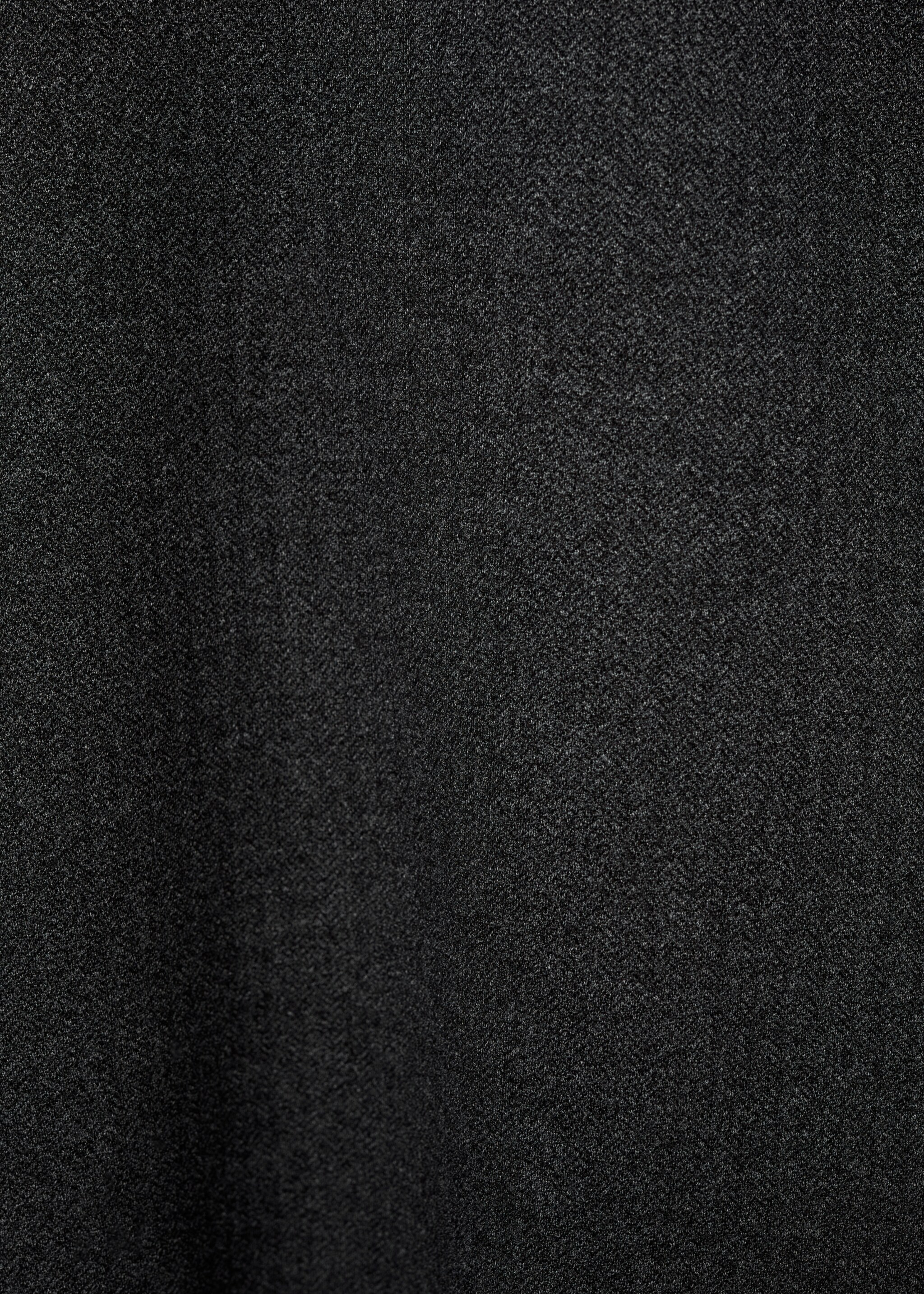 Knitted cropped top - Details of the article 0, Grey. Ref: 77055646-00.