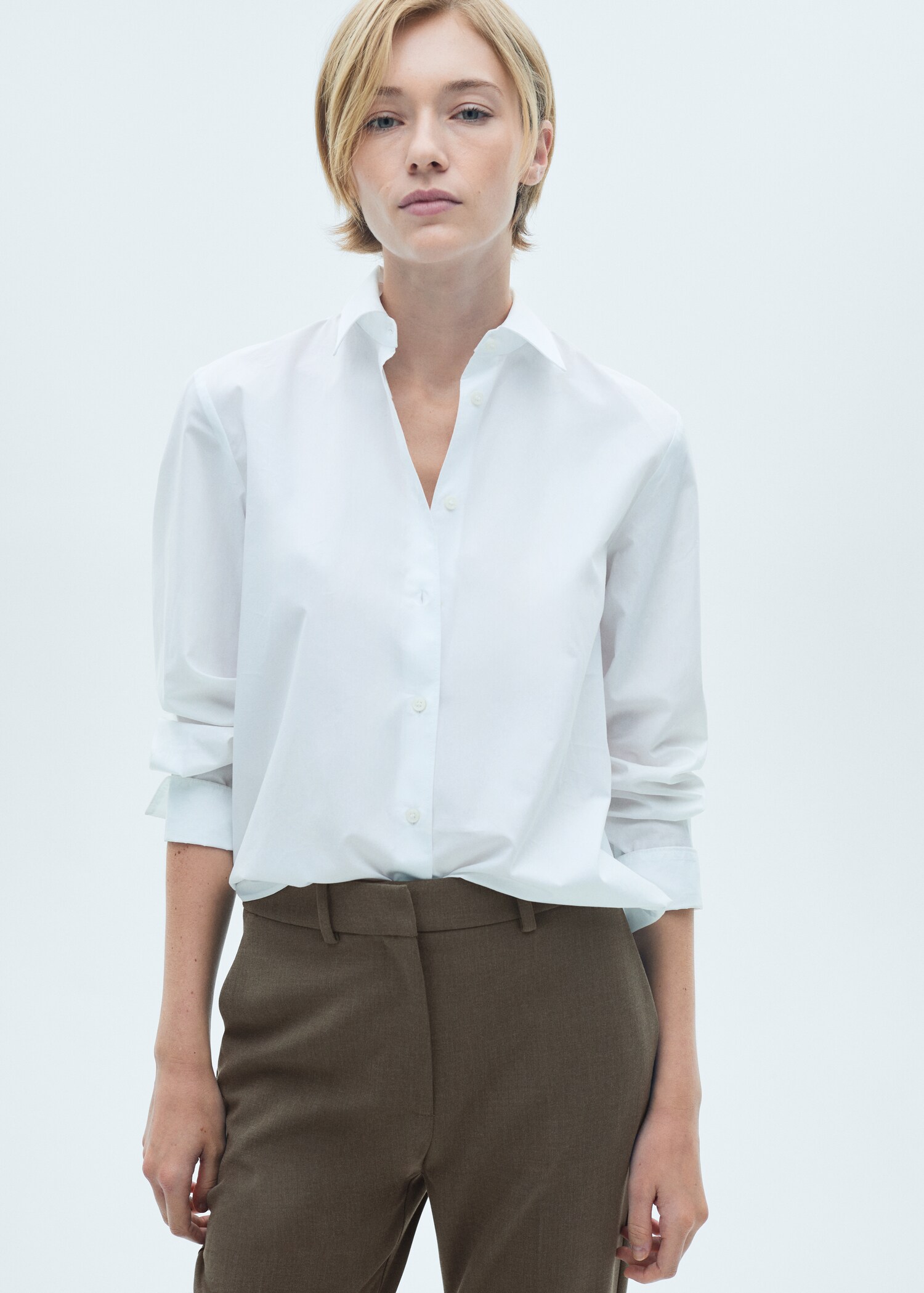 Pocket flared trousers - Details of the article 1