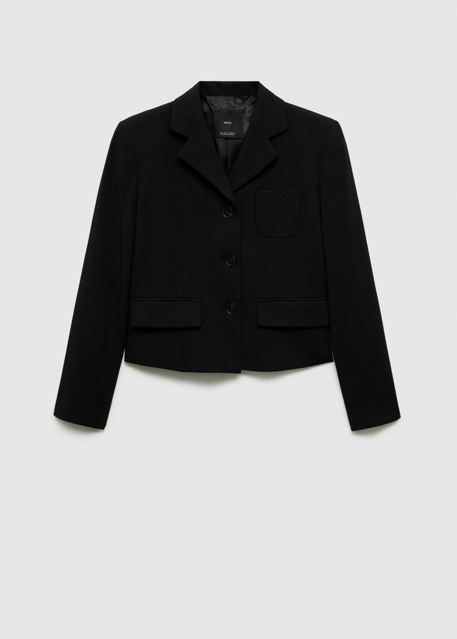 Blejzr crop s knoflíky - Zboží bez modelu
