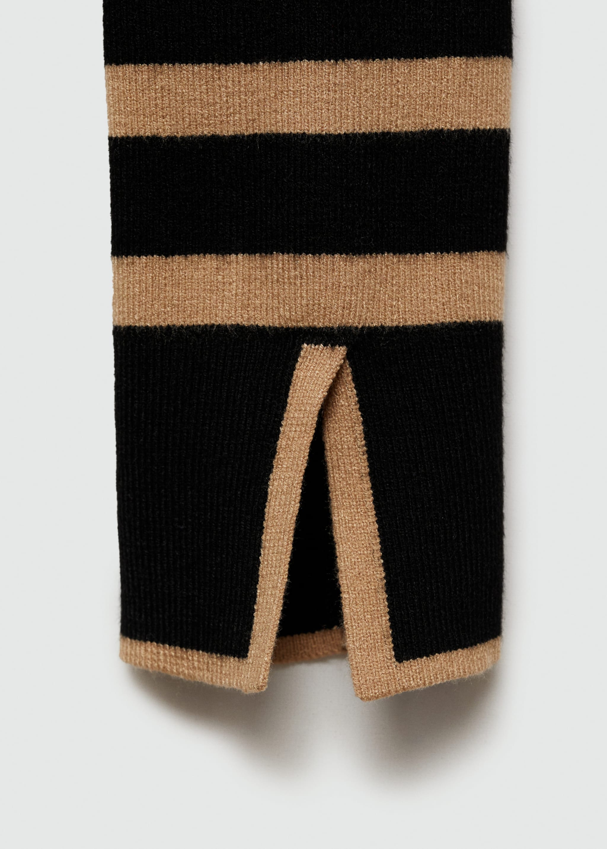 Button knit cardigan - Details of the article 0, Medium Brown. Ref: 77055652-00.