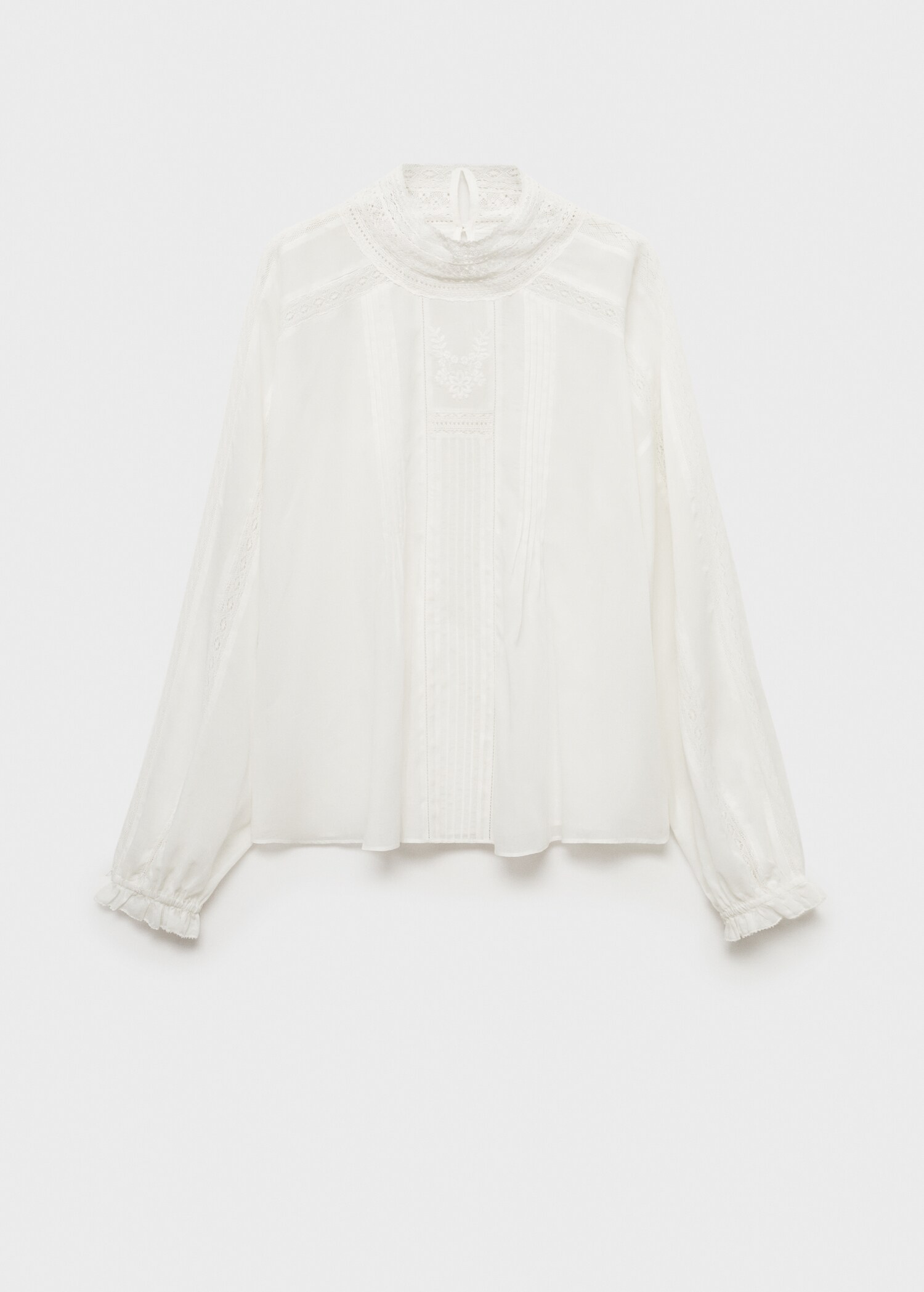 Embroidered details blouse - Article without model