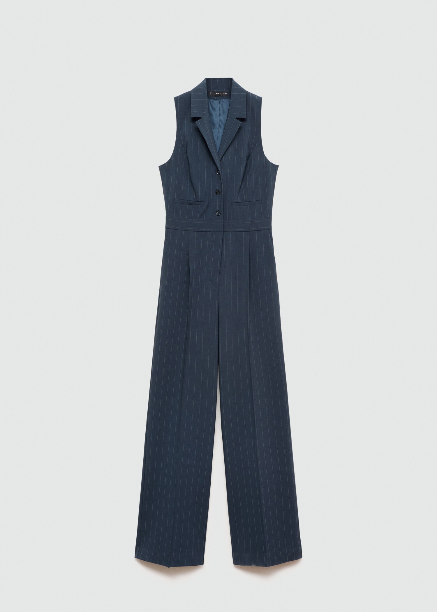 Long pinstripe jumpsuit - Article without model