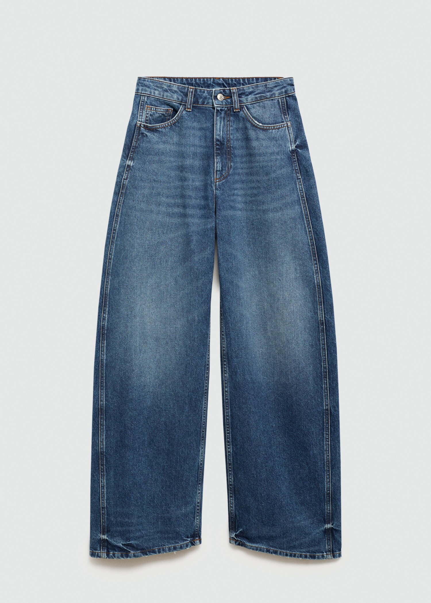 High-waist balloon jeans - Article without model
