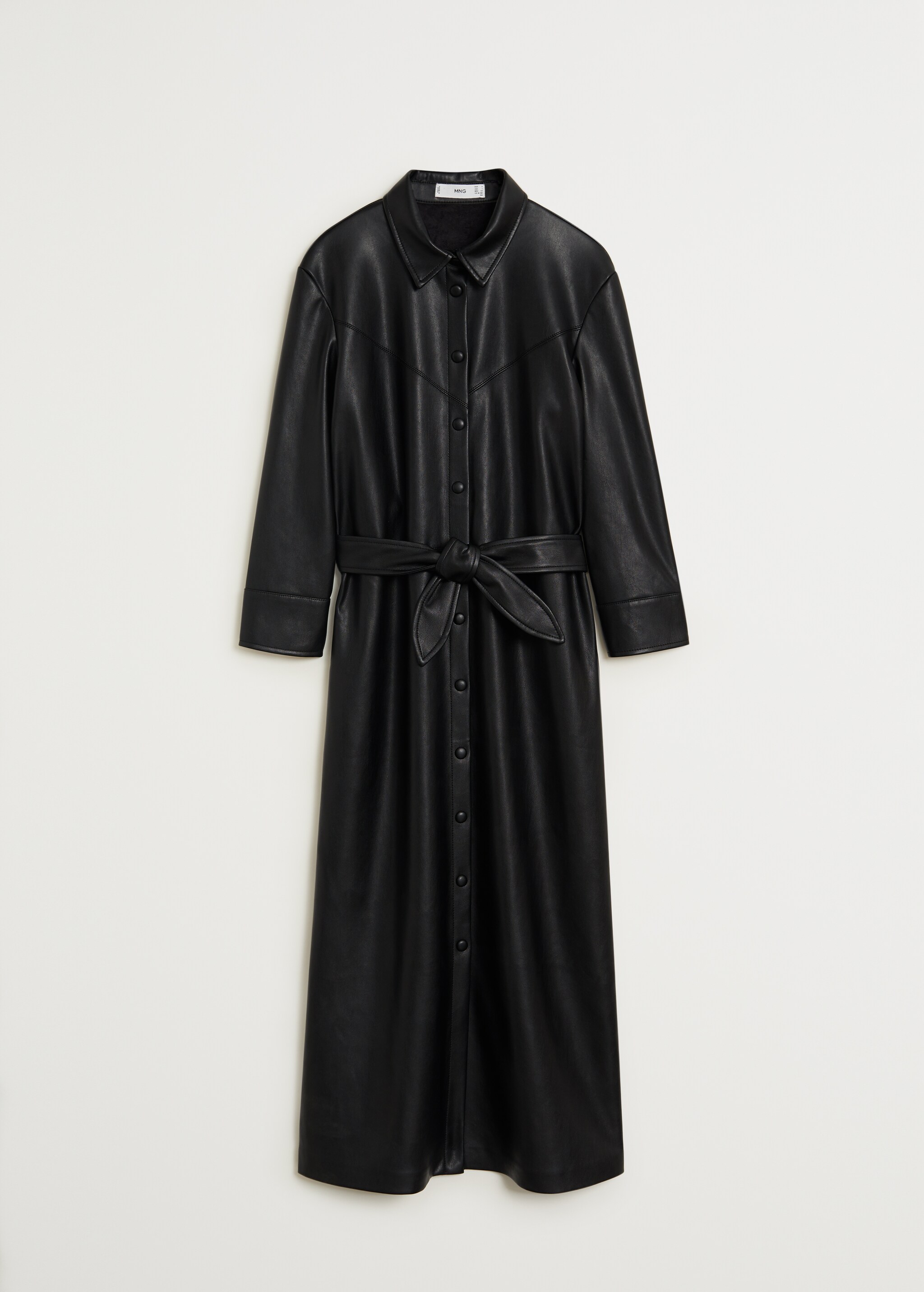 Vestido camisero efecto piel - Artículo sin modelo