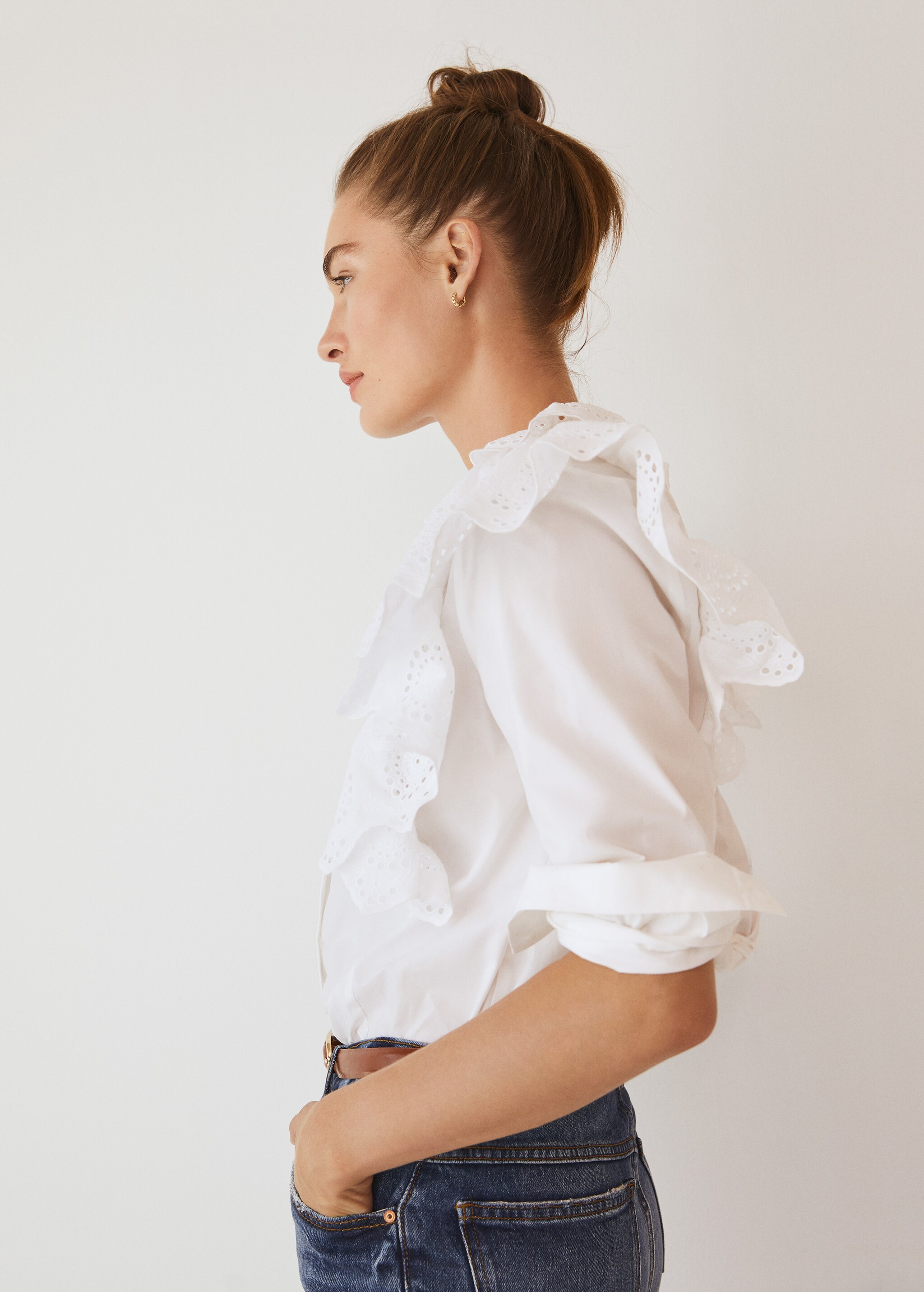 Blusa algodón volantes - Detalle del artículo 3