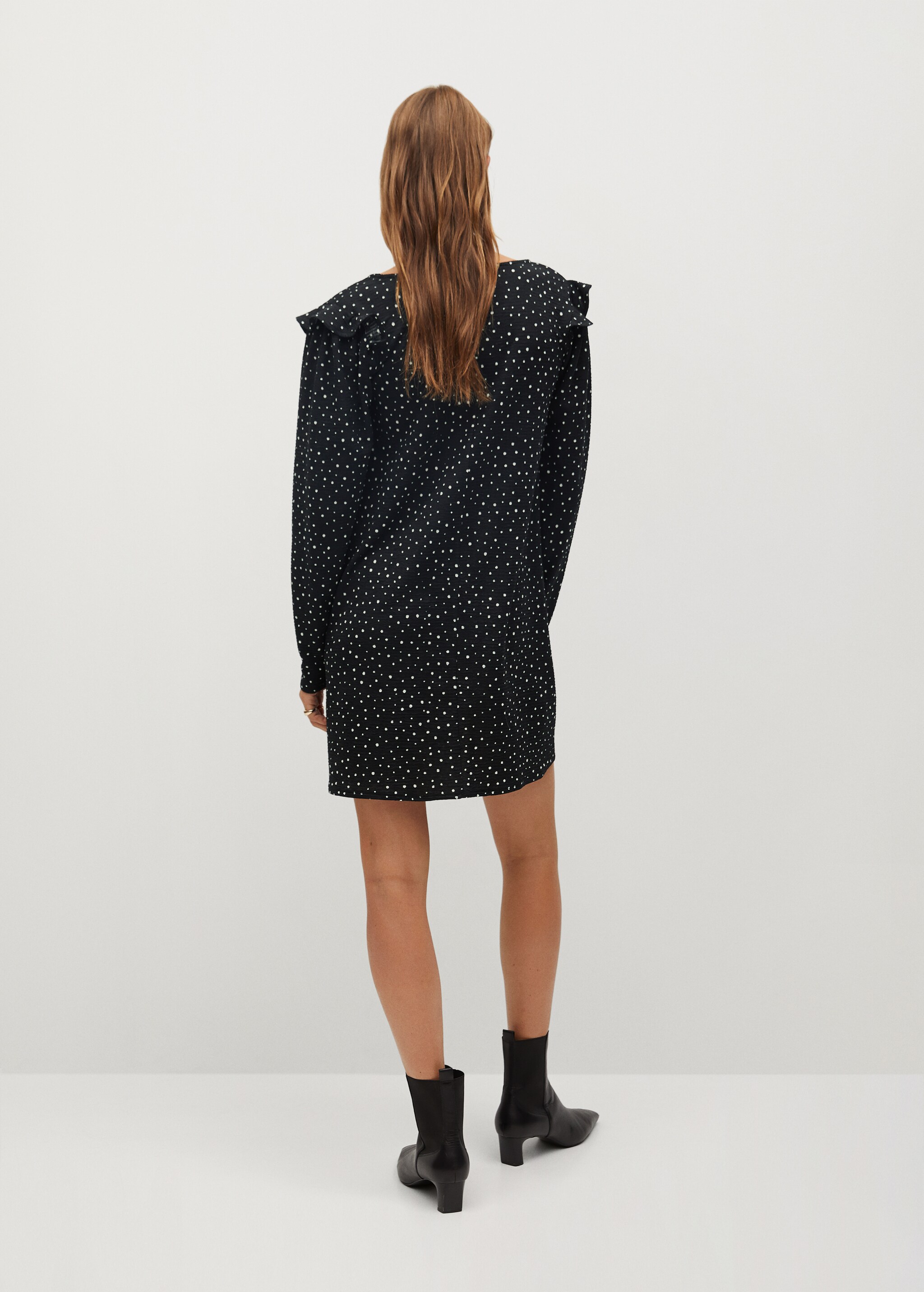 Vestido estampado textura - Reverso del artículo