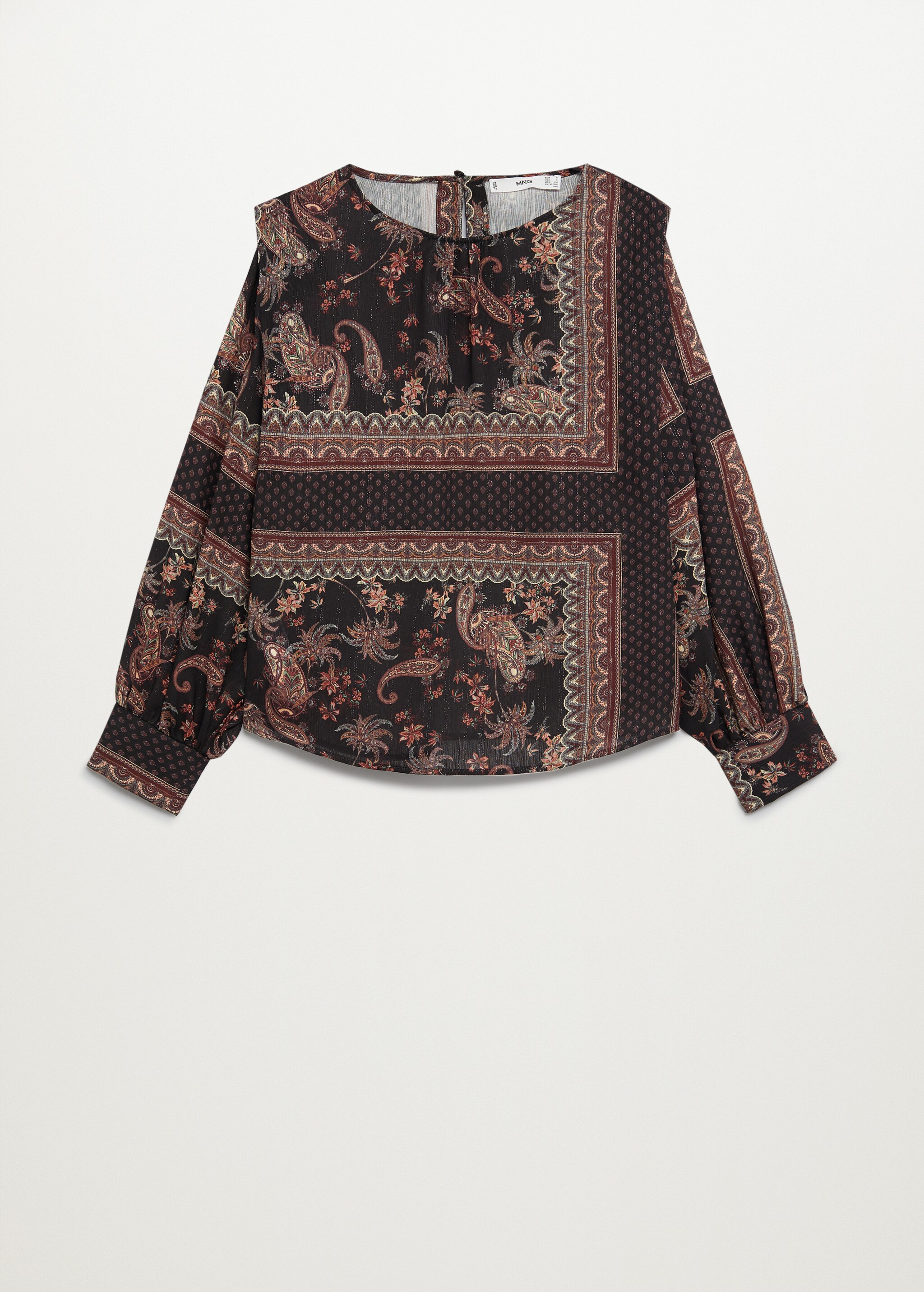 Flowy printed blouse - Article without model