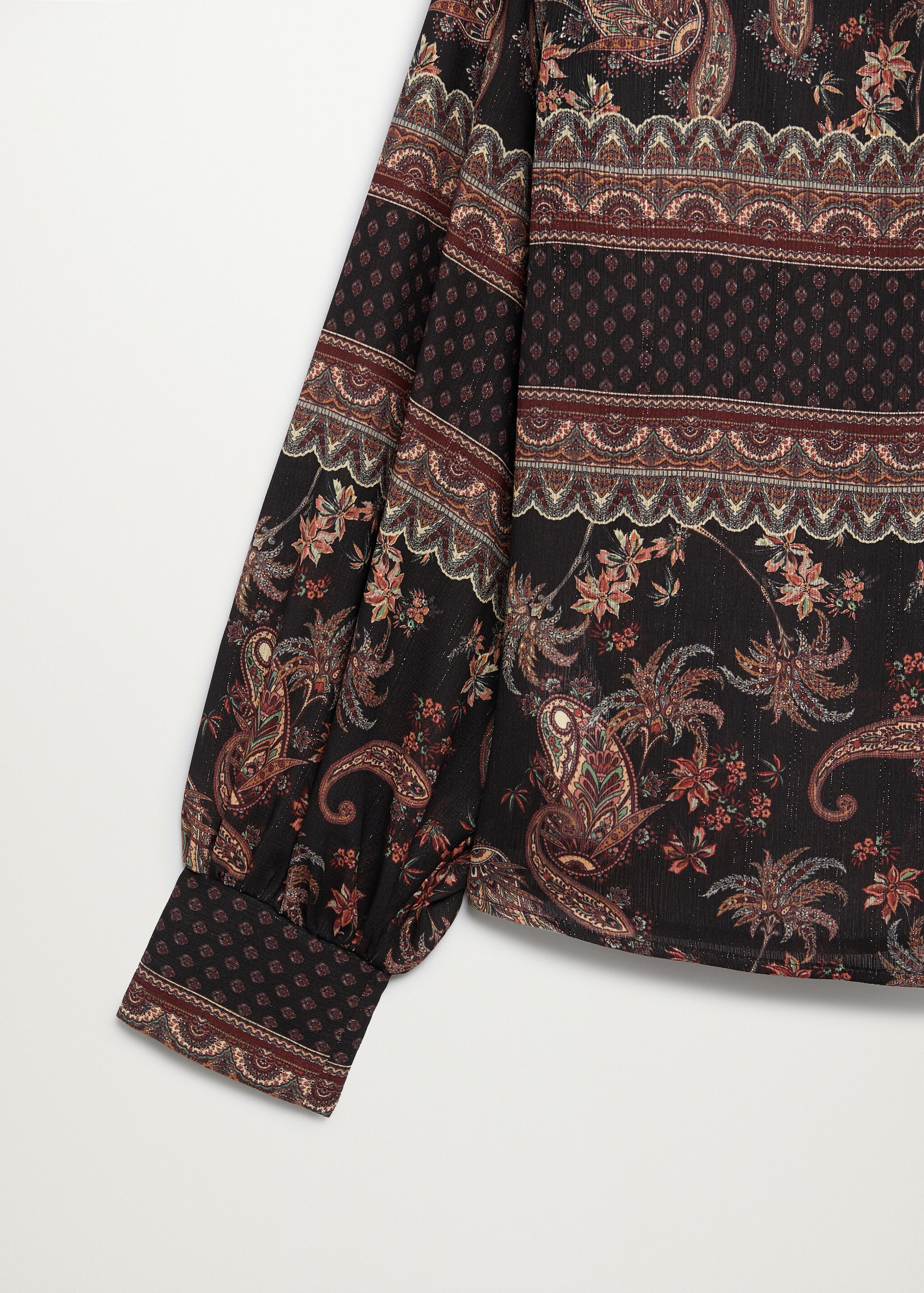 Flowy printed blouse - Details of the article 8