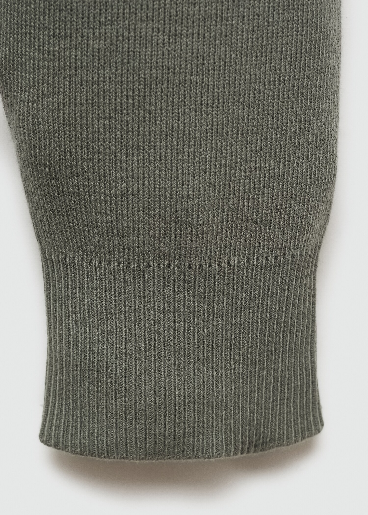 Fine cotton-knit polo sweater - Details of the article 0