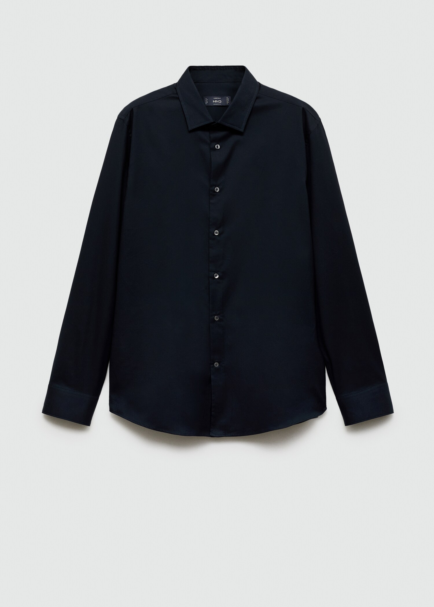 100% cotton twill regular-fit shirt - Article without model
