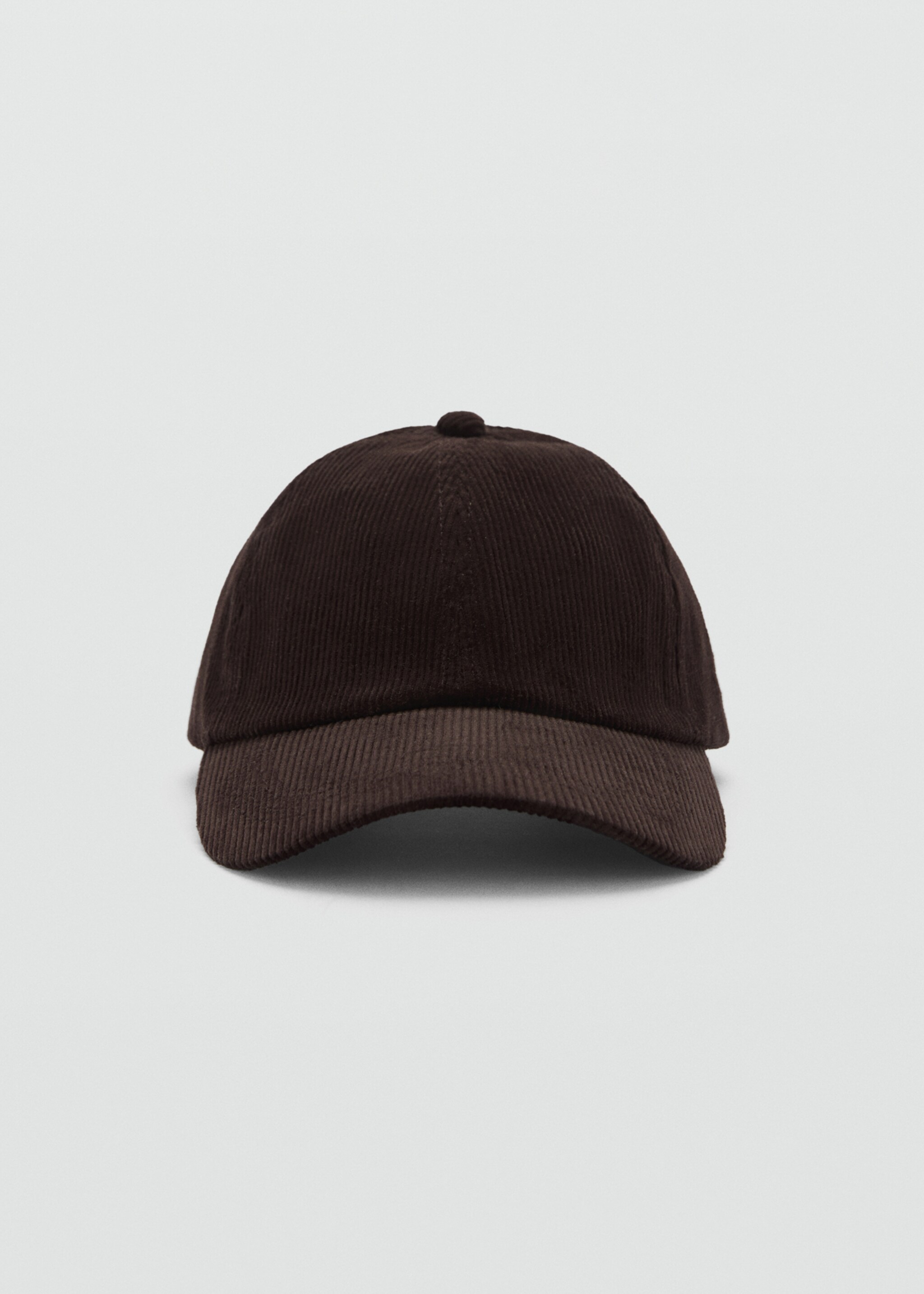 Casquette velours côtelé - Plan moyen