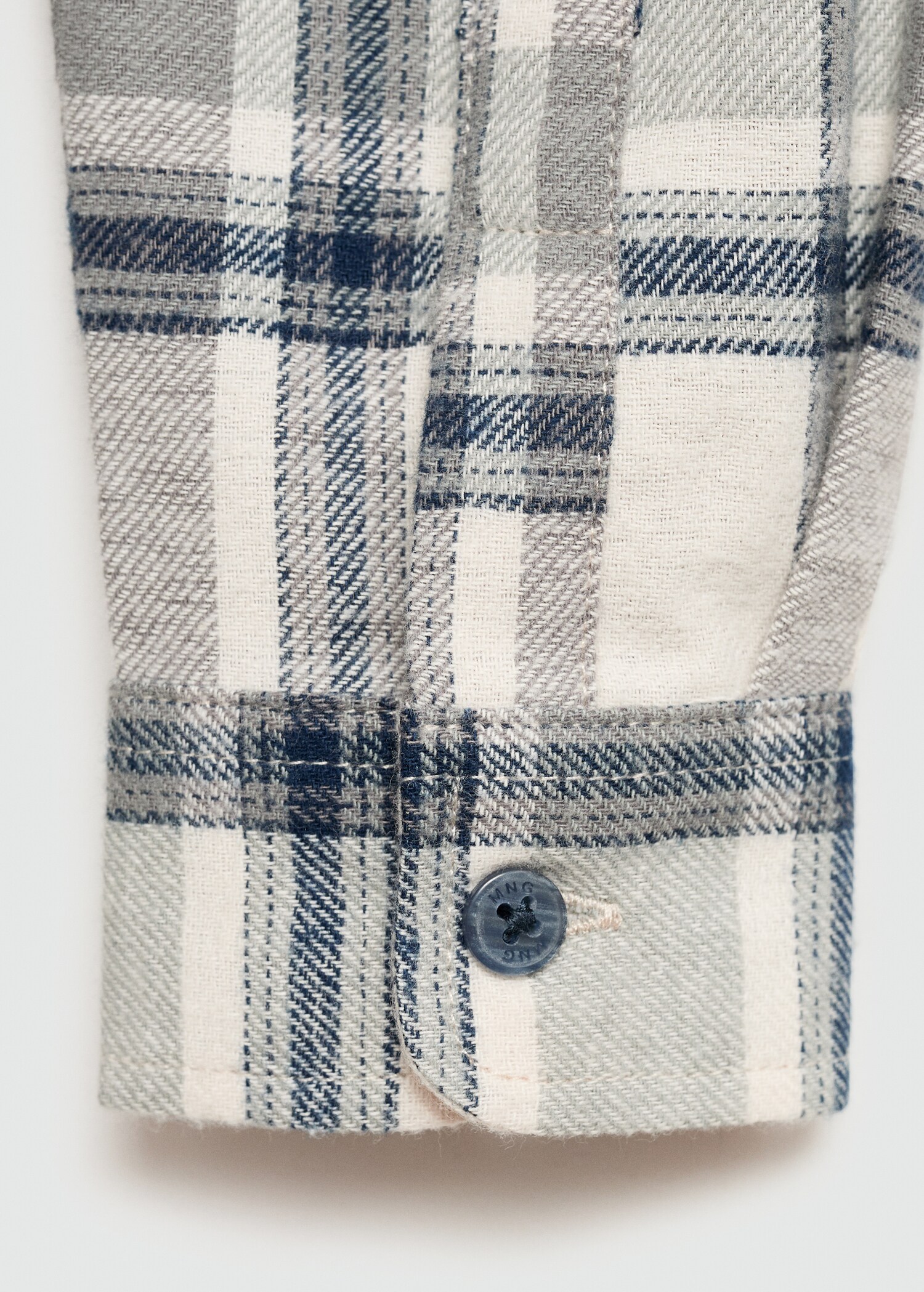 Camisa algodón cuadros - Detalle del artículo 0