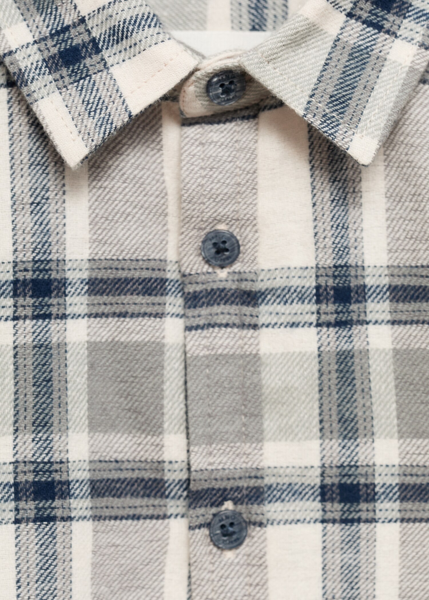 Camisa algodón cuadros - Detalle del artículo 8