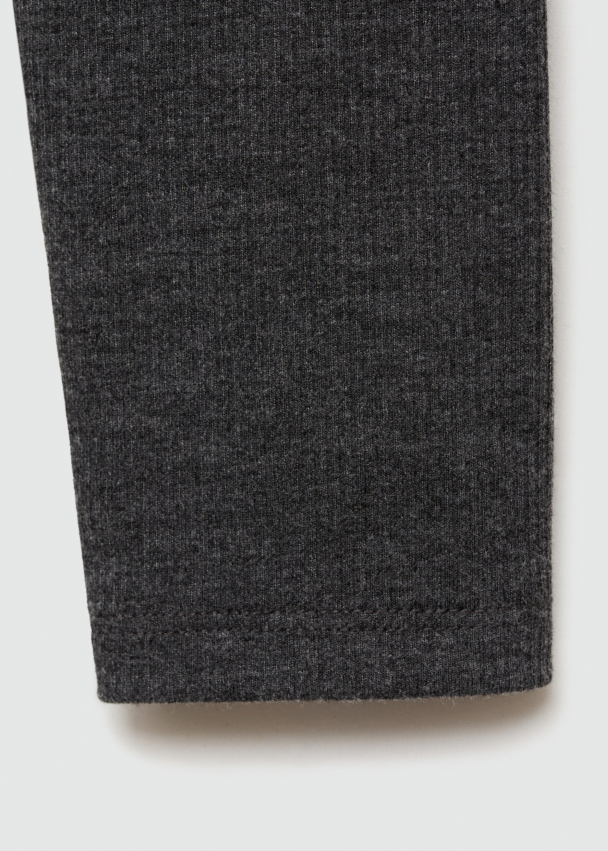 Long-sleeve t-shirt with cut-out - Details of the article 0, Grey. Ref: 77055985-00.