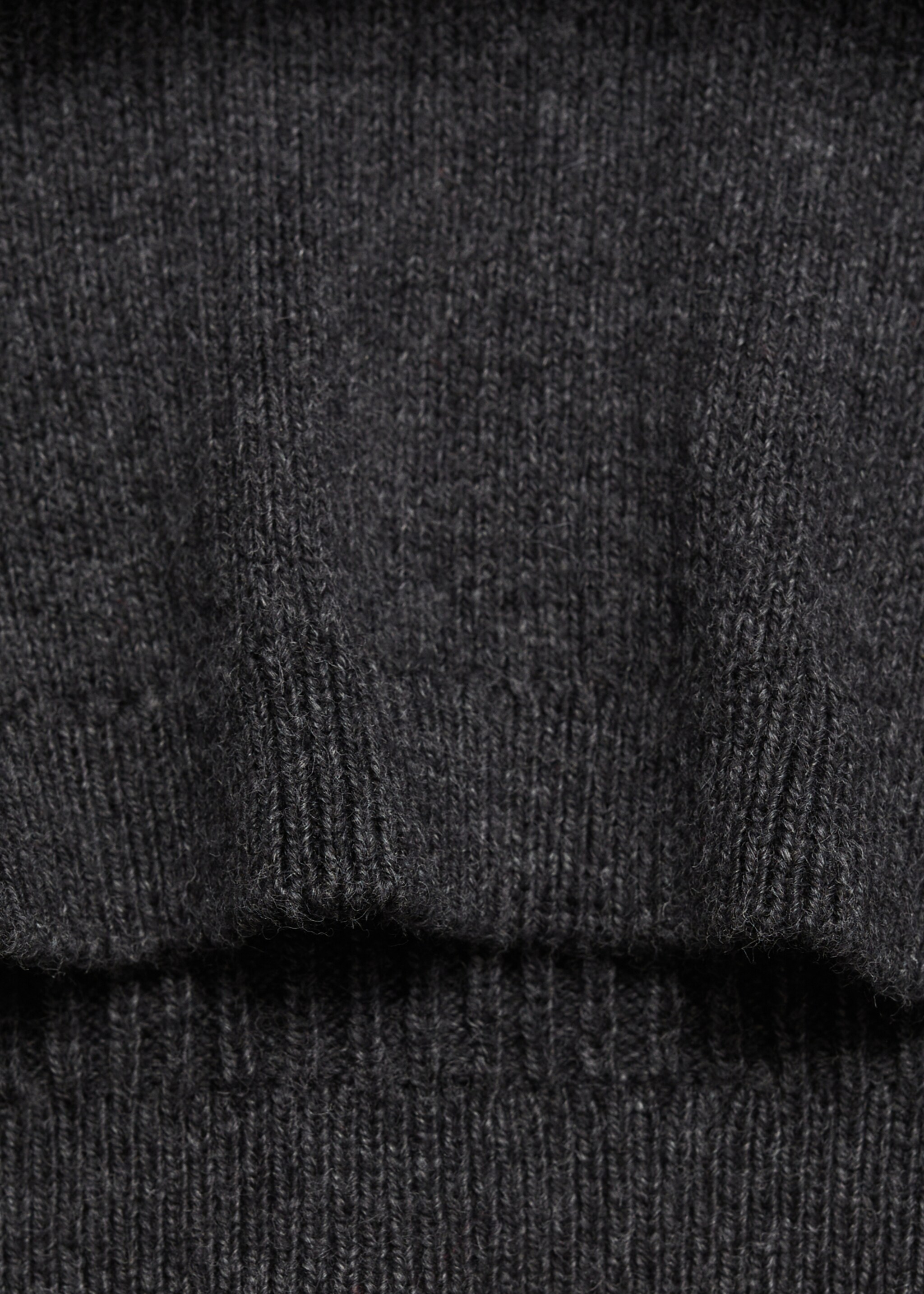 Jersey punto canalé - Detalle del artículo 0, Gris oscuro vigoré. Ref: 77055995-00.
