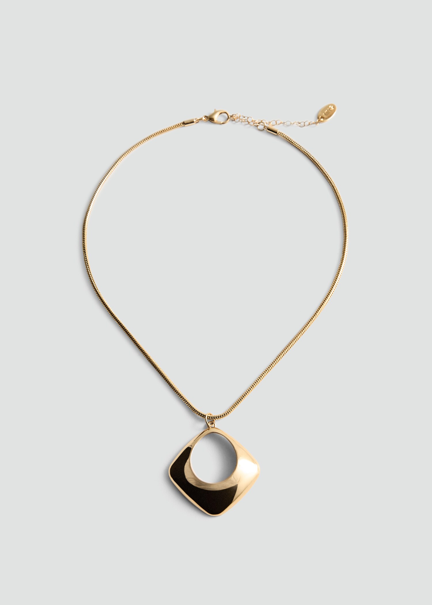 Geometric pendant necklace - Article without model