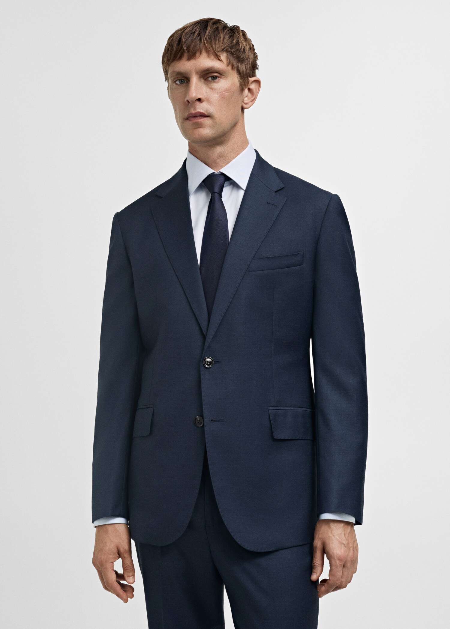 Americana vestit Venècia 100% llana verge - Pla mig