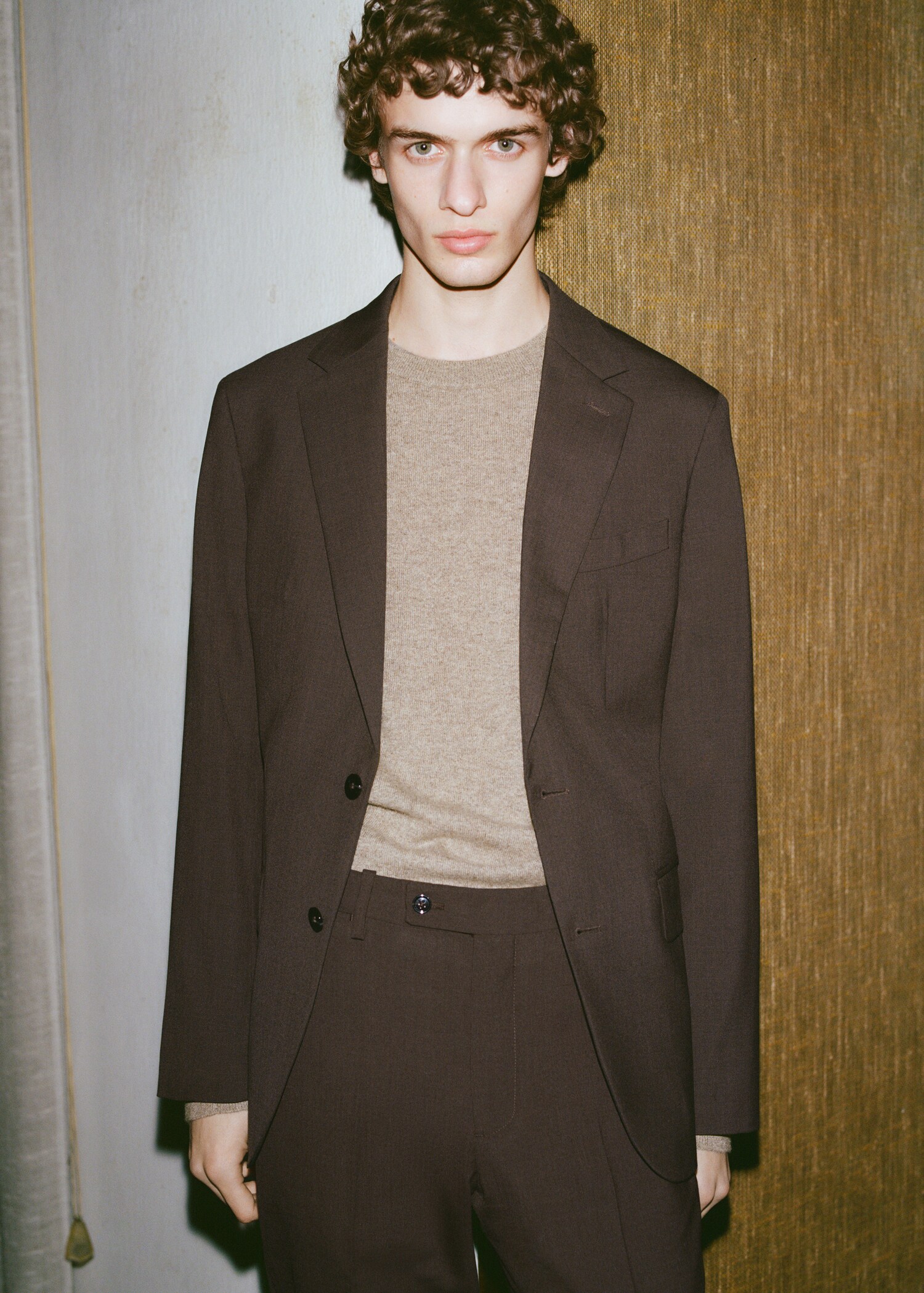 Venice 100% virgin wool suit jacket - Details of the article 5