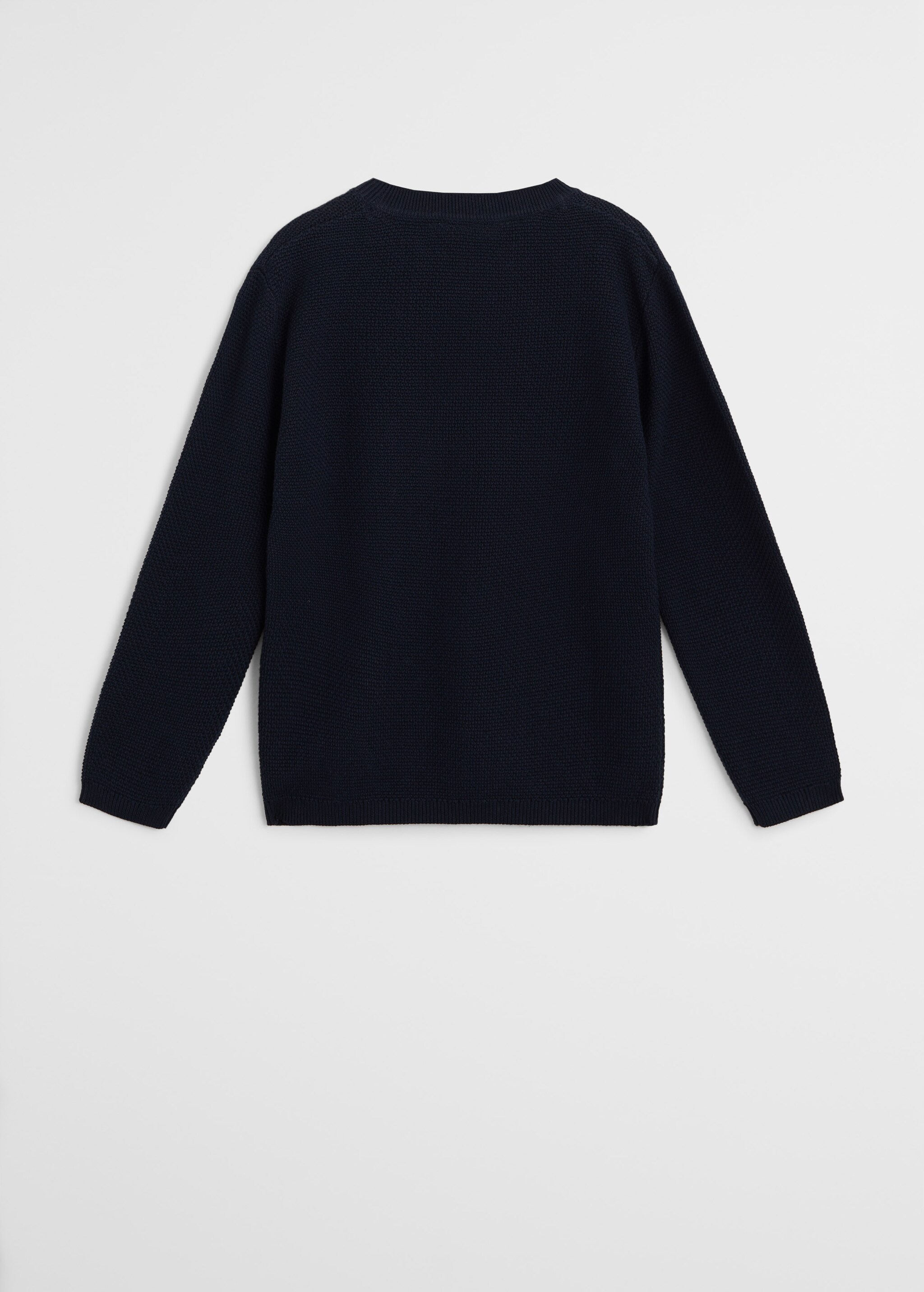 Pull-over maille coton bio - Verso de l’article