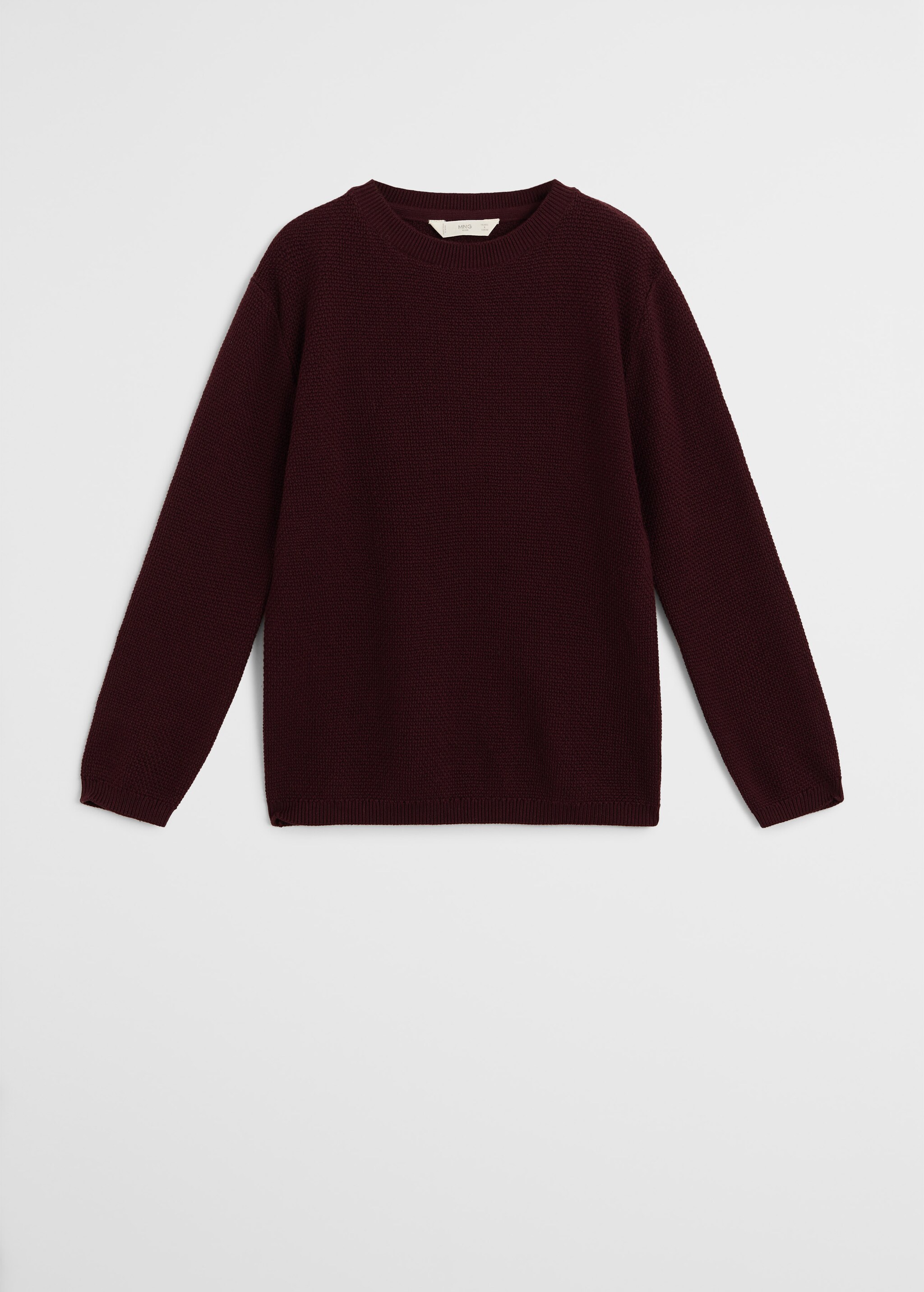 Pull-over maille coton bio - Article sans modèle