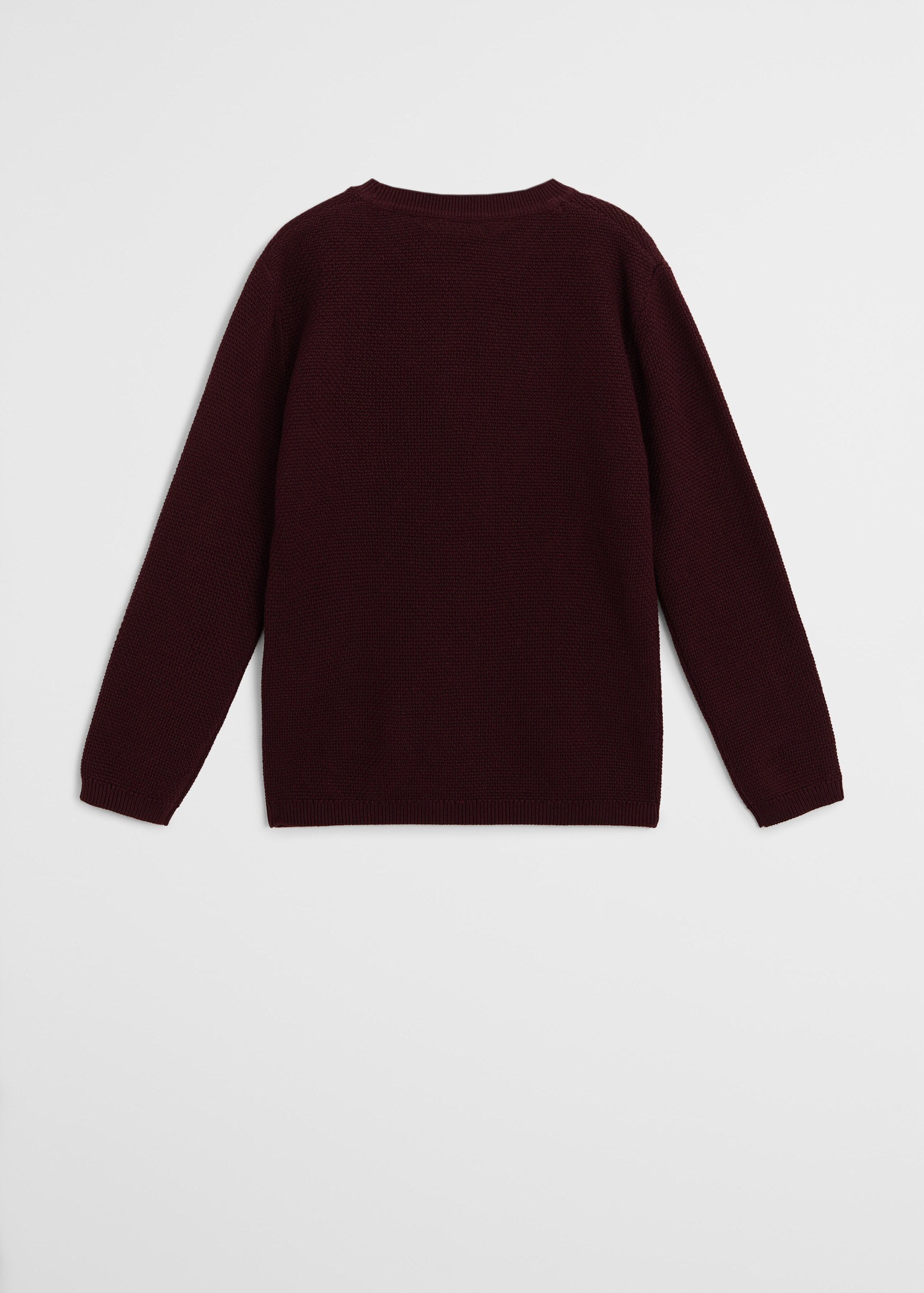 Pull-over maille coton bio - Verso de l’article