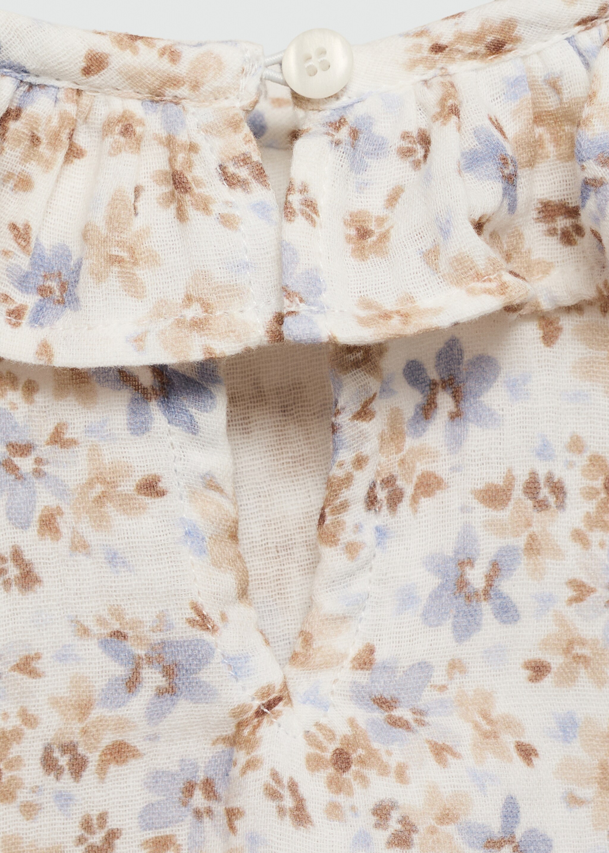 Blouse fleurie volants - Détail de l'article 0