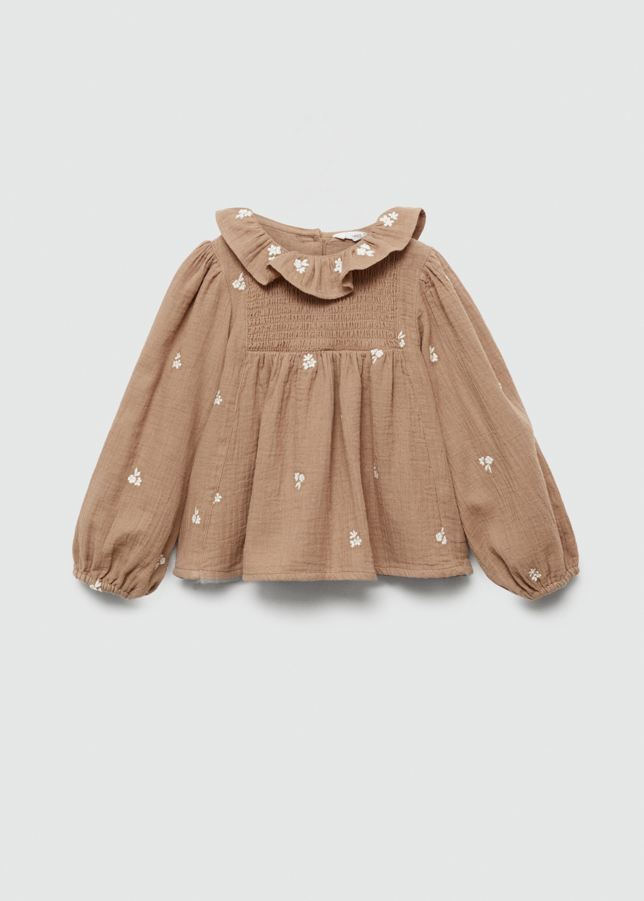 Embroidered cotton blouse - Article without model