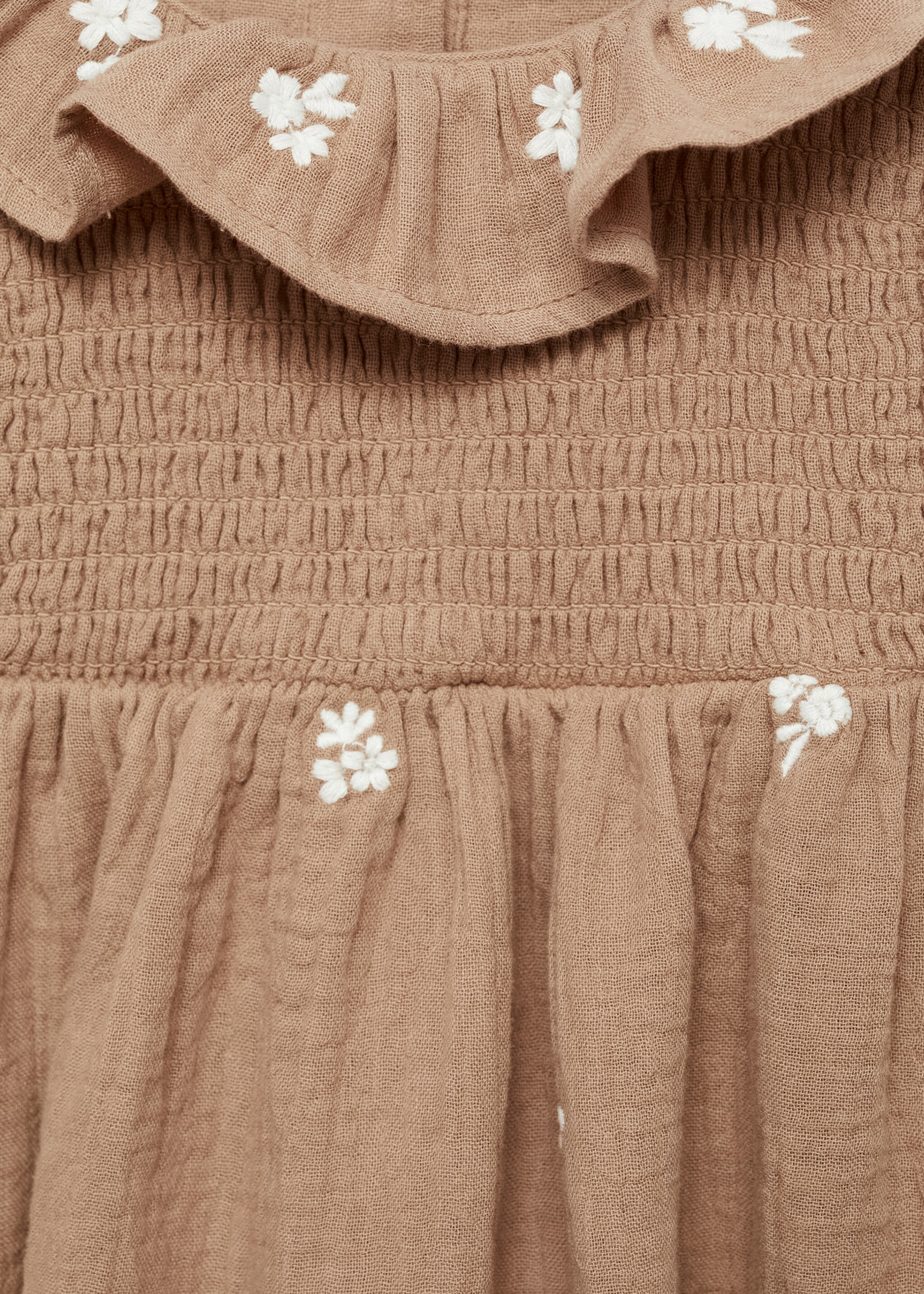 Embroidered cotton blouse - Details of the article 8