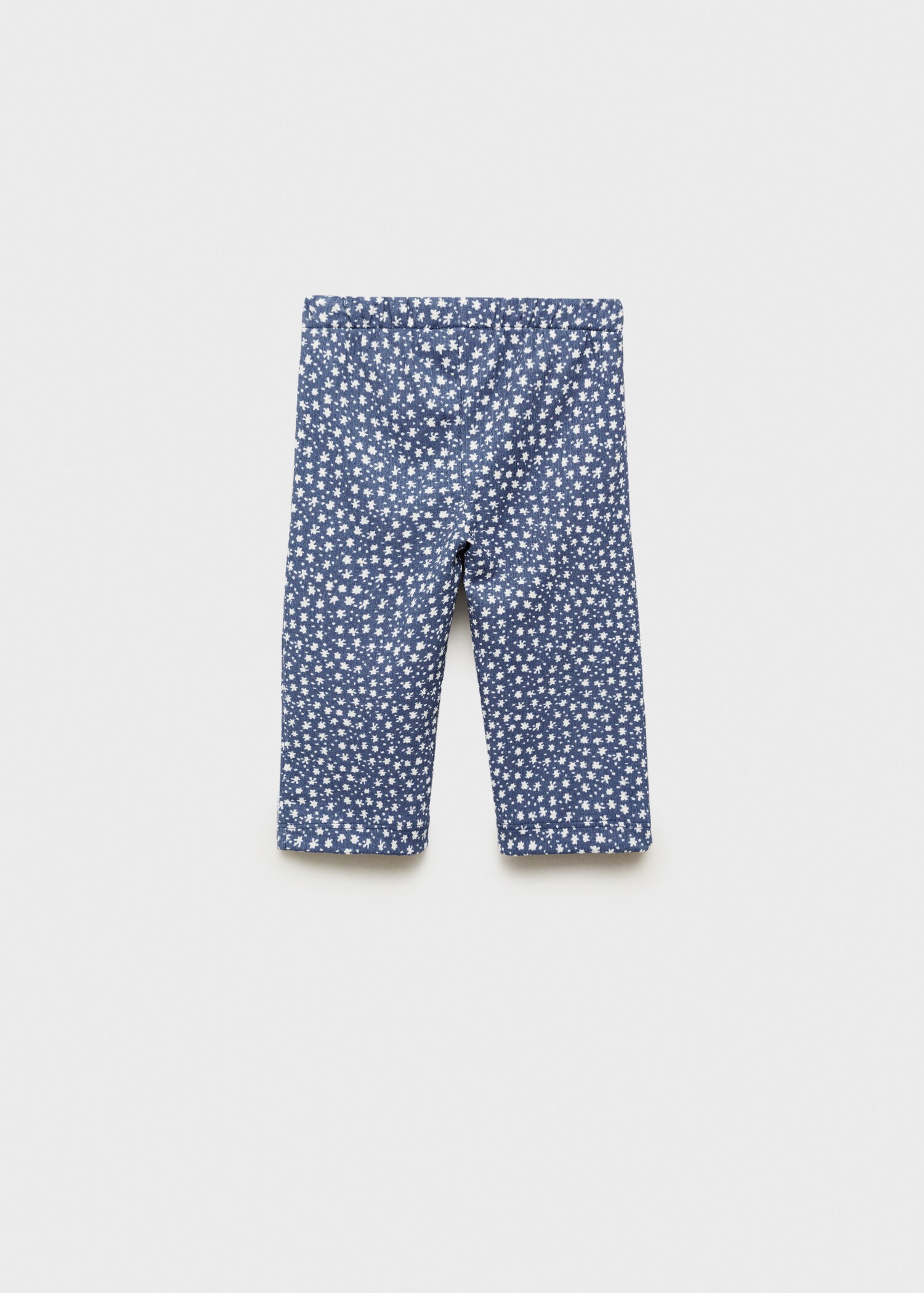 Printed flared pants - Reverse of the article
