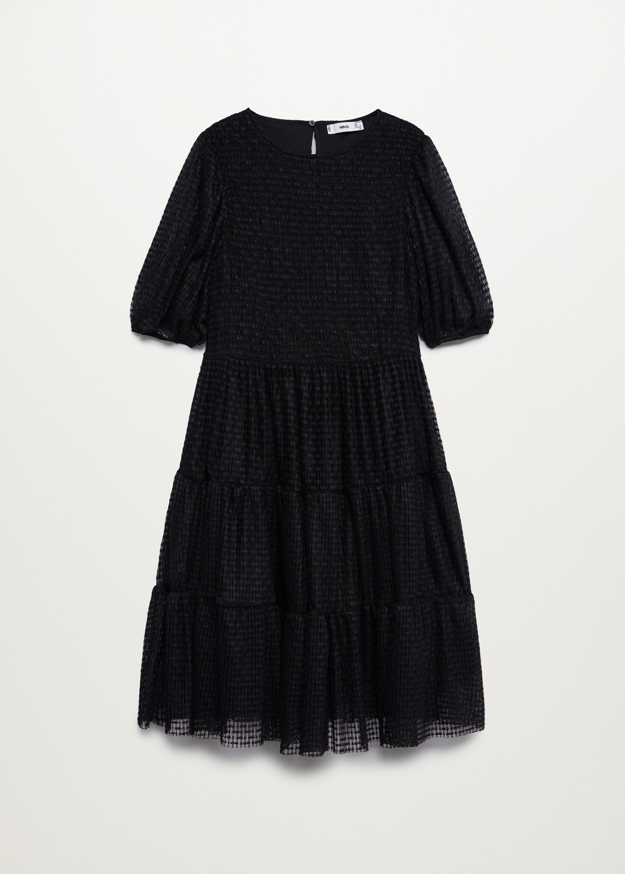Vestido textura volantes - Artículo sin modelo