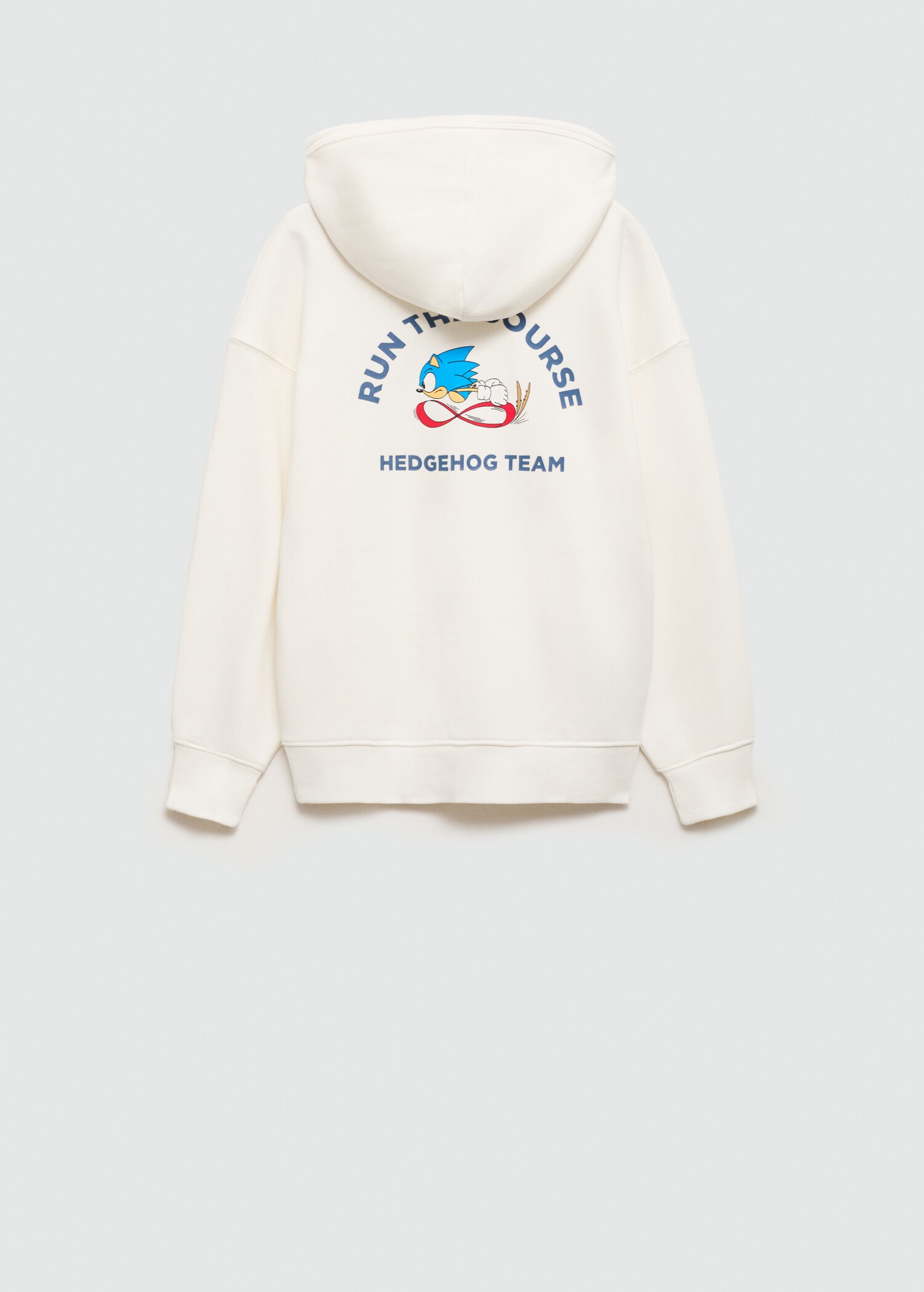 Sonic hoodie - Reverse of the article