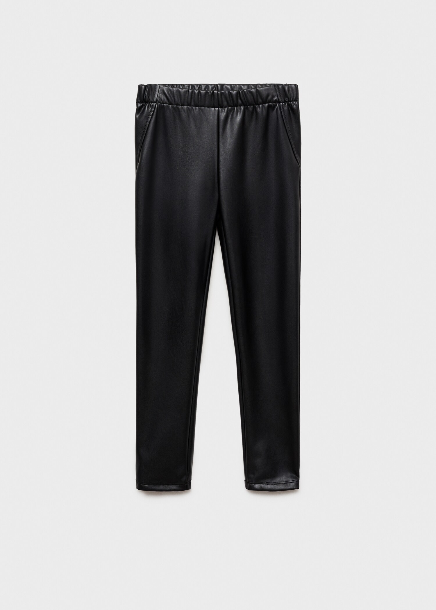 Leather-effect leggings - Article without model