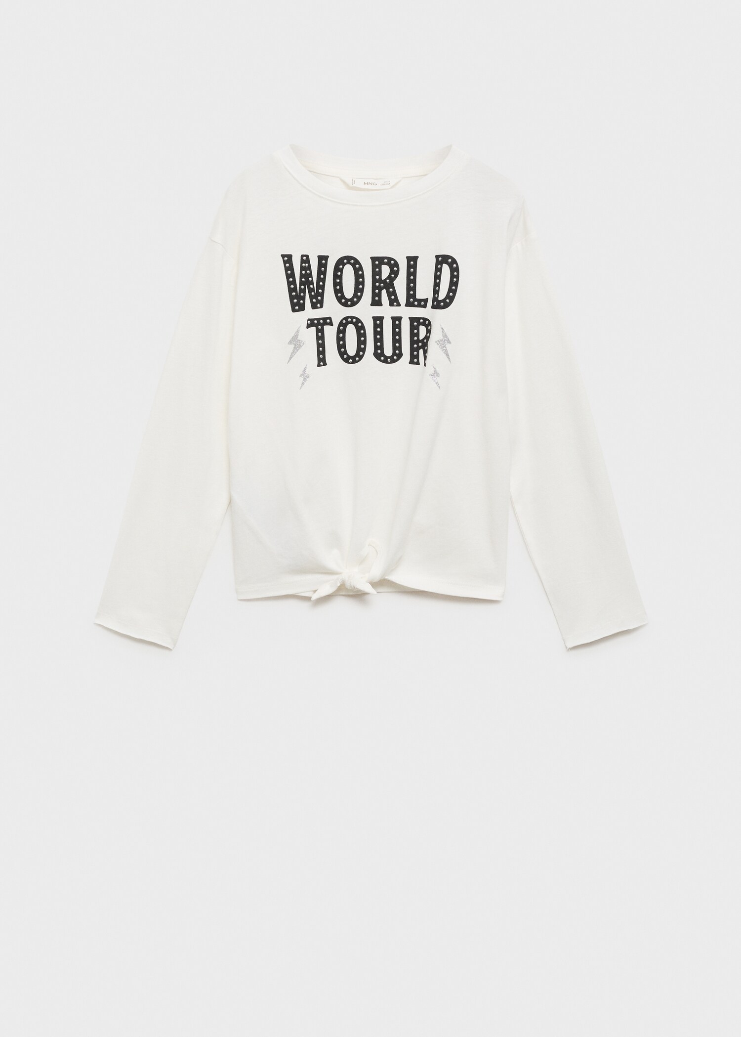 Studded print T-shirt - Article without model