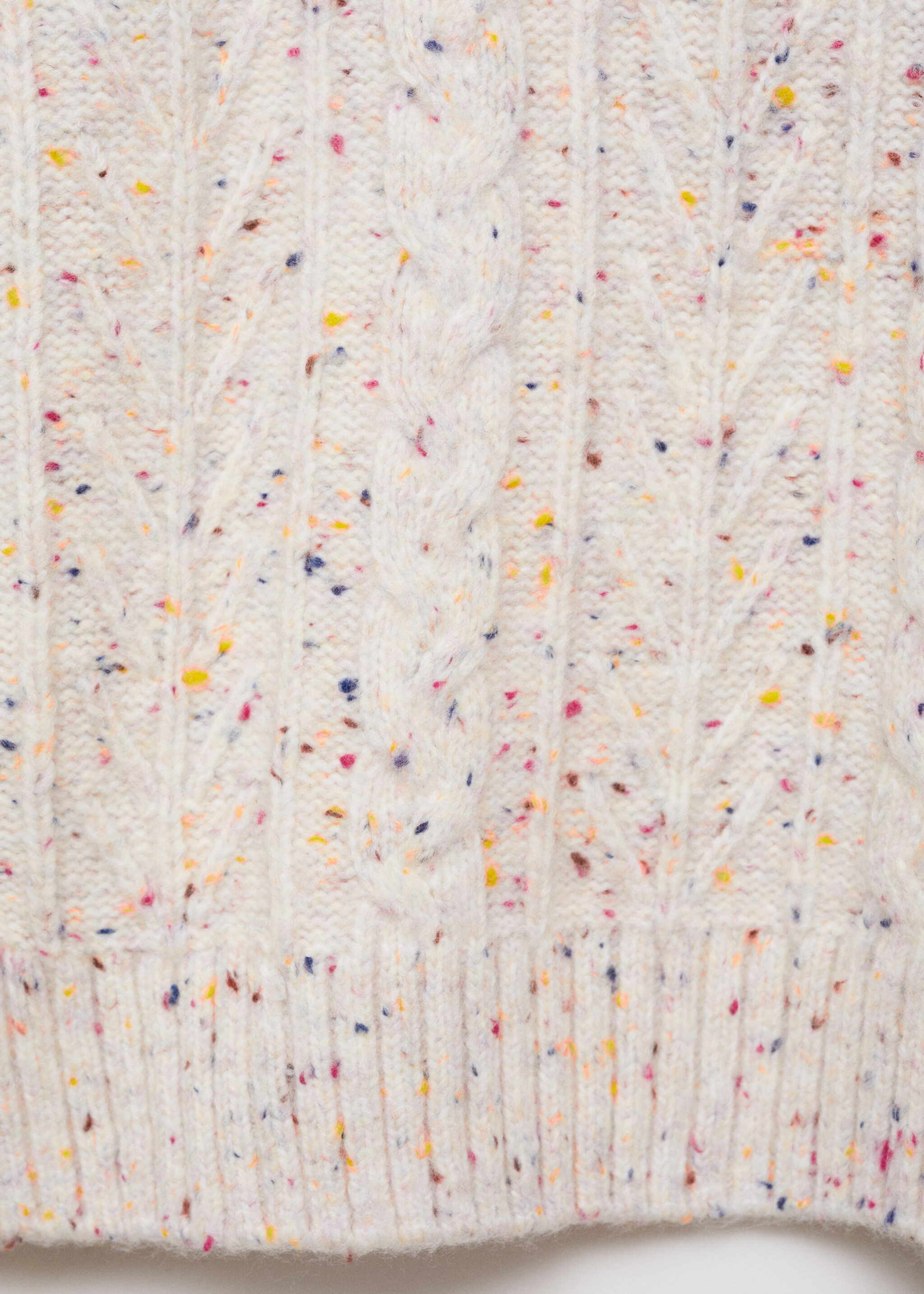 Pull-over maille ouvertures - Détail de l'article 0, Écru. Ref: 77056737-00.