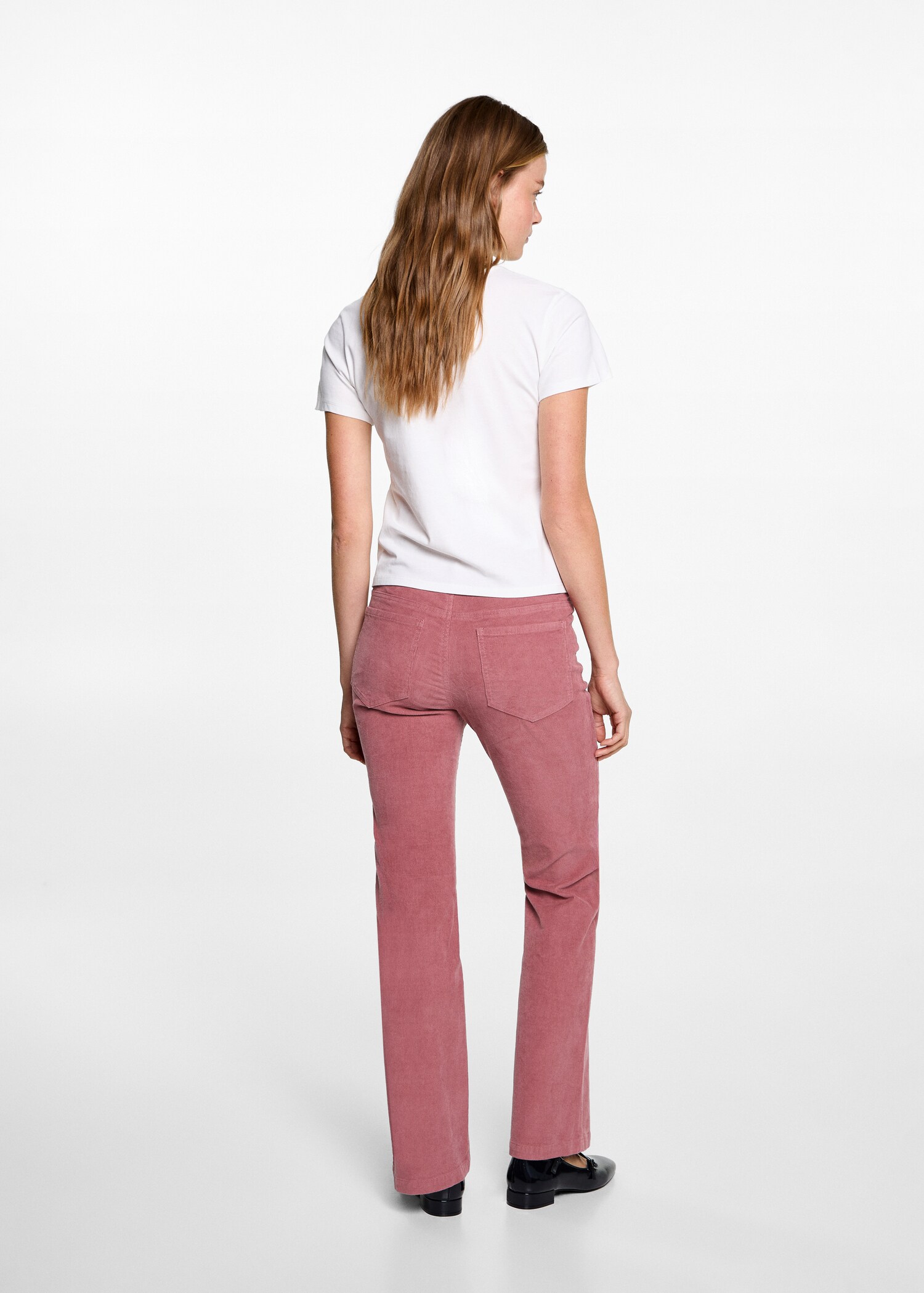 Pantalons flare pana - Revers de l'article
