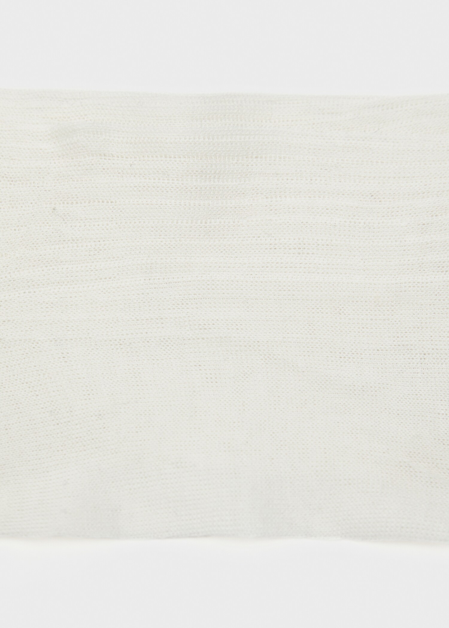 Ribbed cotton socks - Medium plane