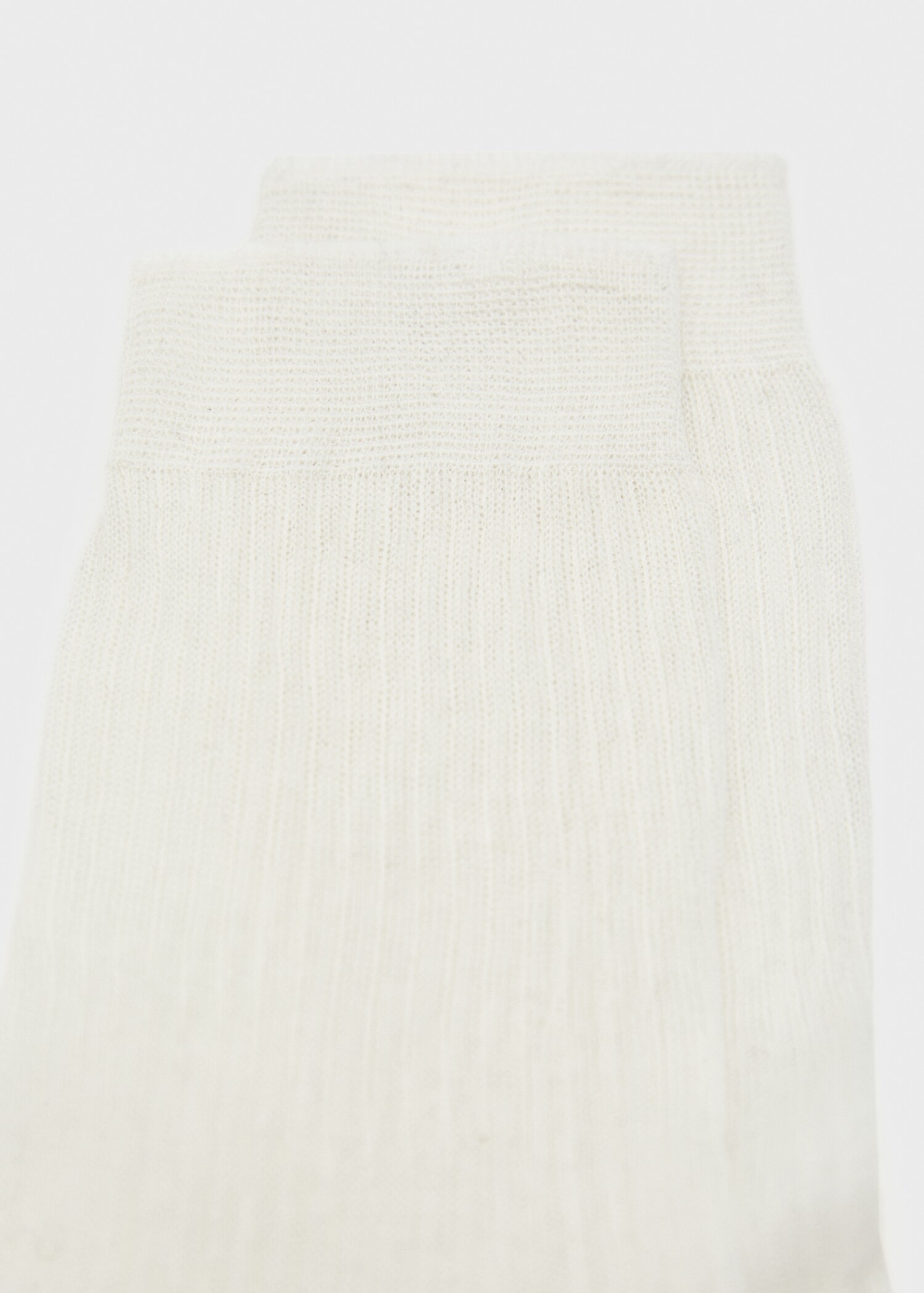 Ribbed cotton socks - Details of the article 1