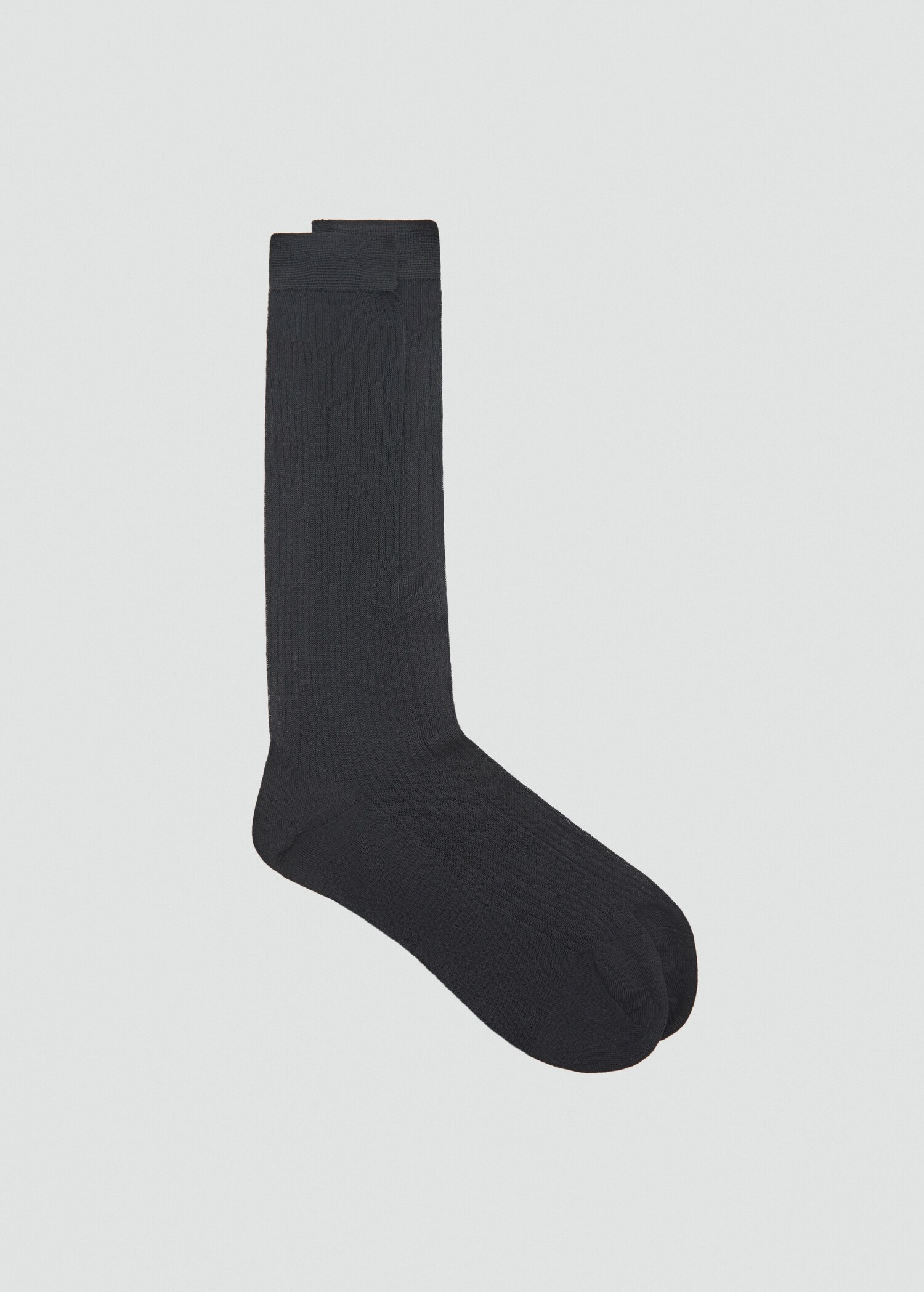 Ribbed cotton socks - Article without model
