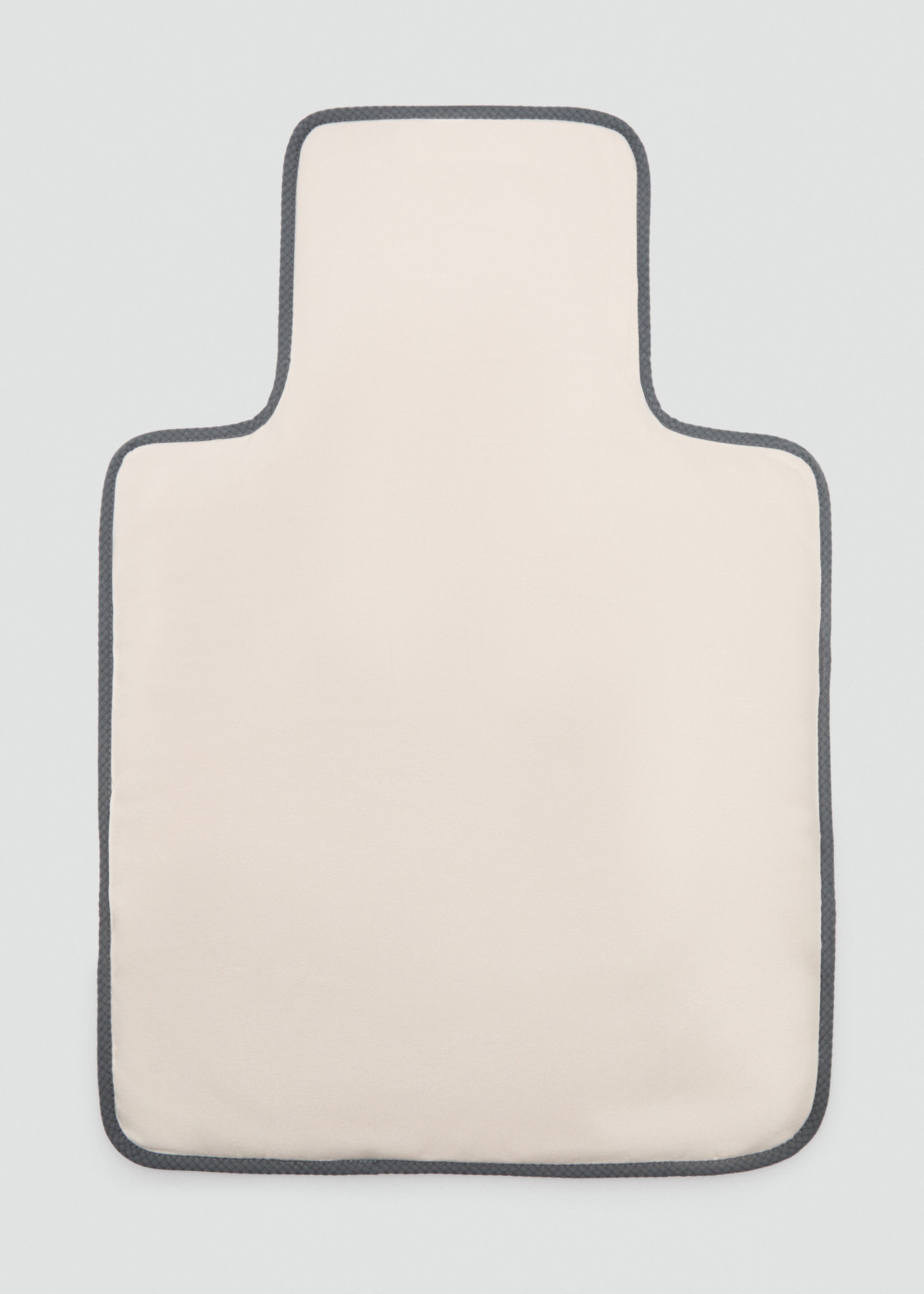 Canviador de viatge quadres - Detall de l'article 1, Gris antracita. Ref: 77056748-00.