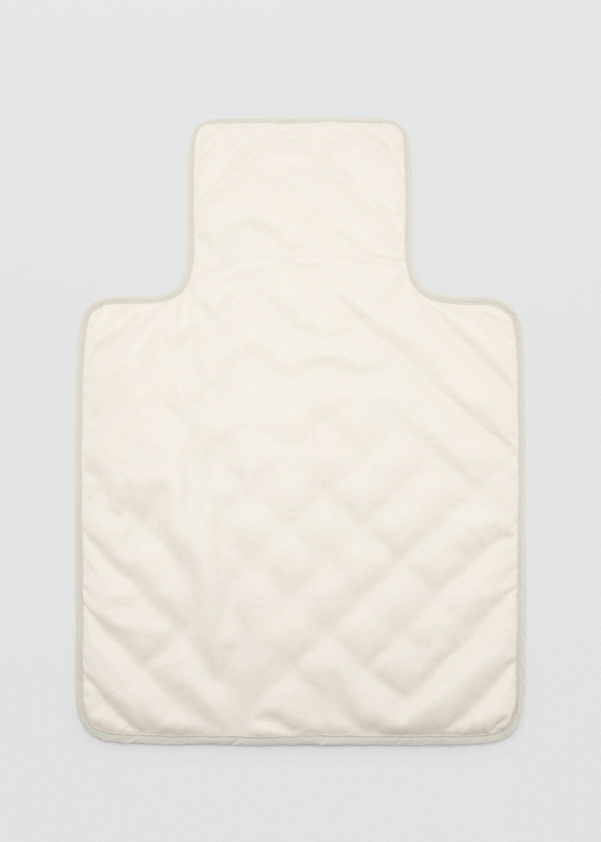 Gewatteerd aankleedkussen - Detail van het artikel 2, Pastelgroen. Ref: 77056749-00.