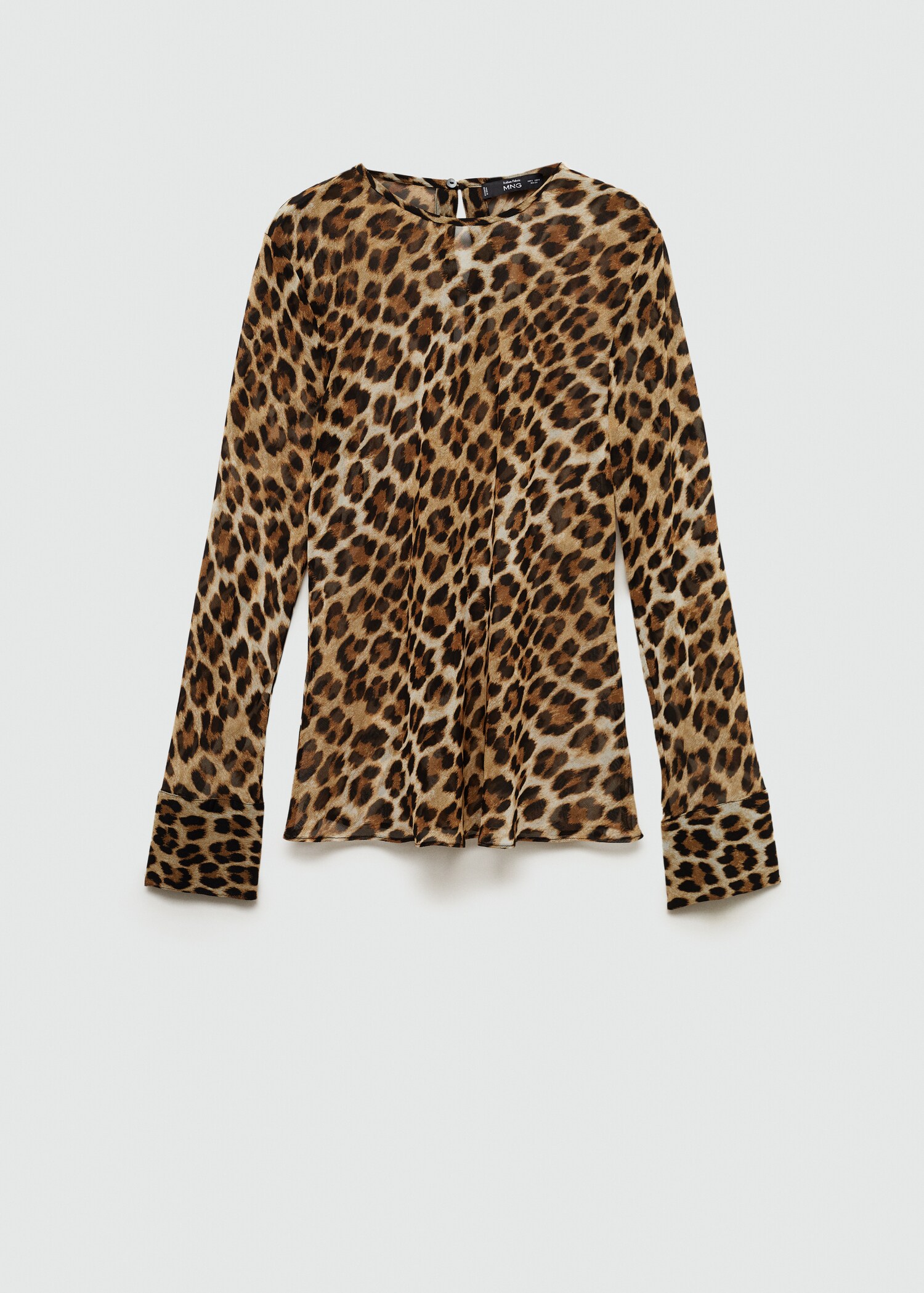 Leopard print blouse - Article without model