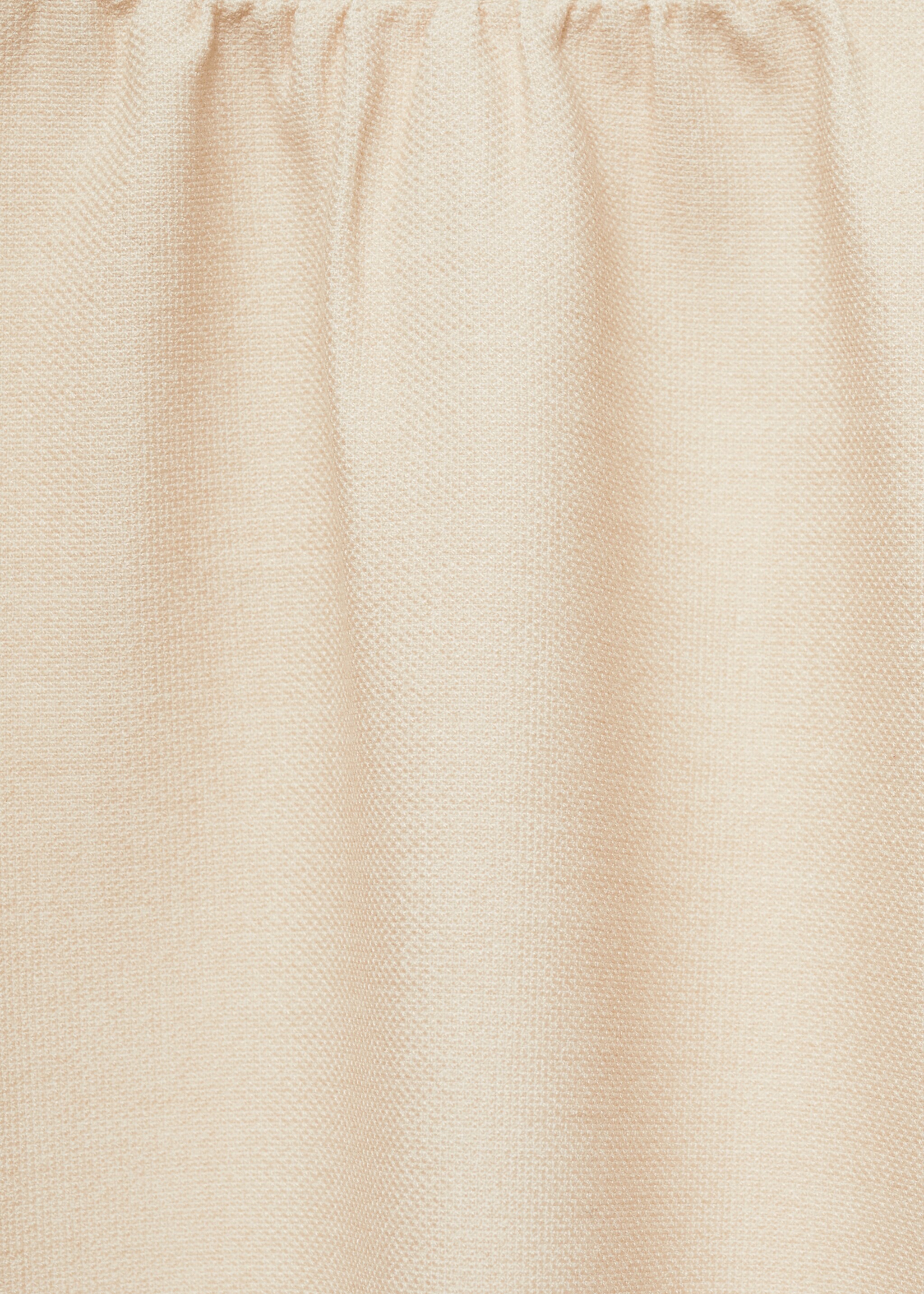 Flared midi-skirt - Details of the article 8, Sand. Ref: 77056752-00.