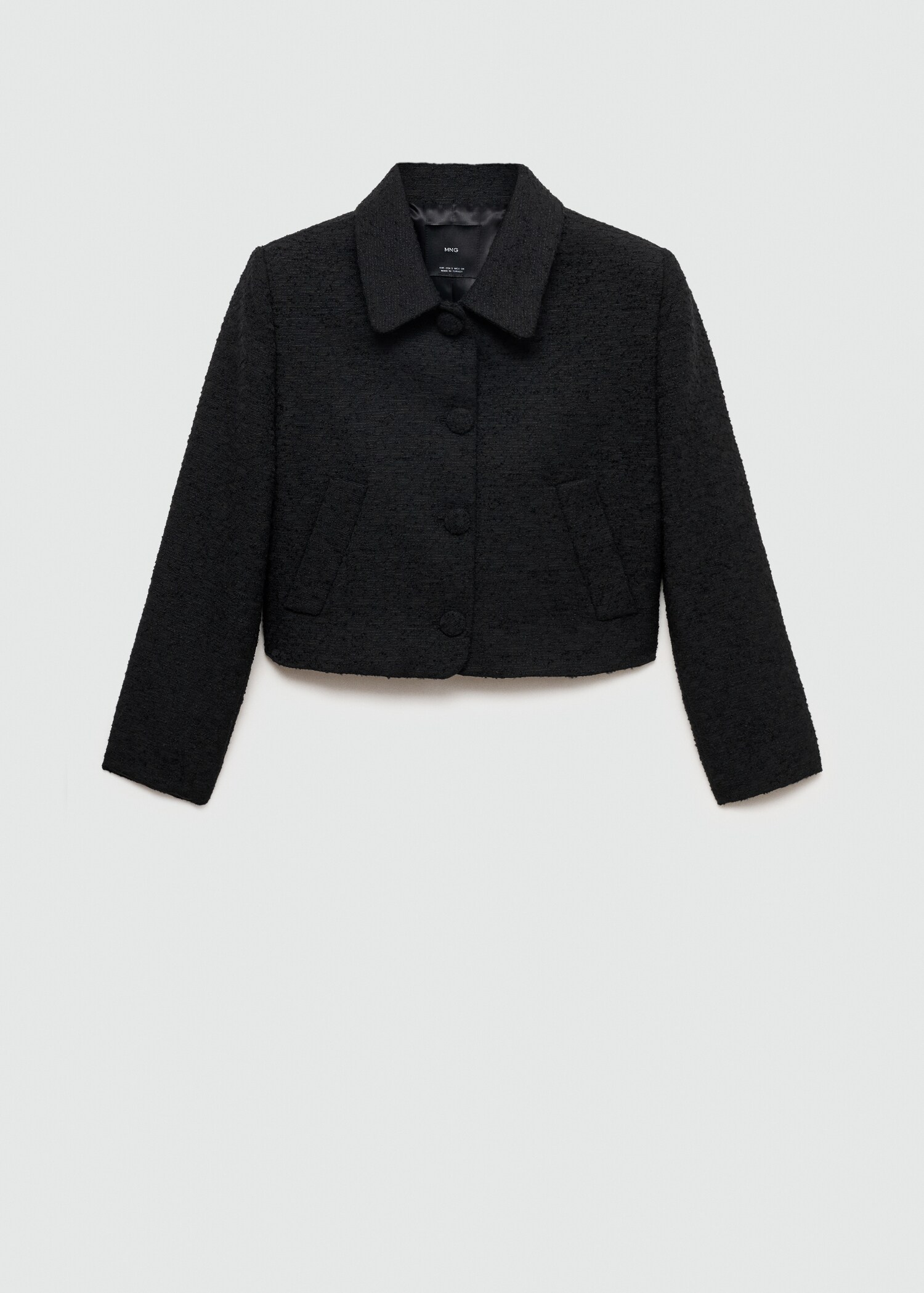 Tweedjacke in Cropped-Länge - Artikel ohne Model